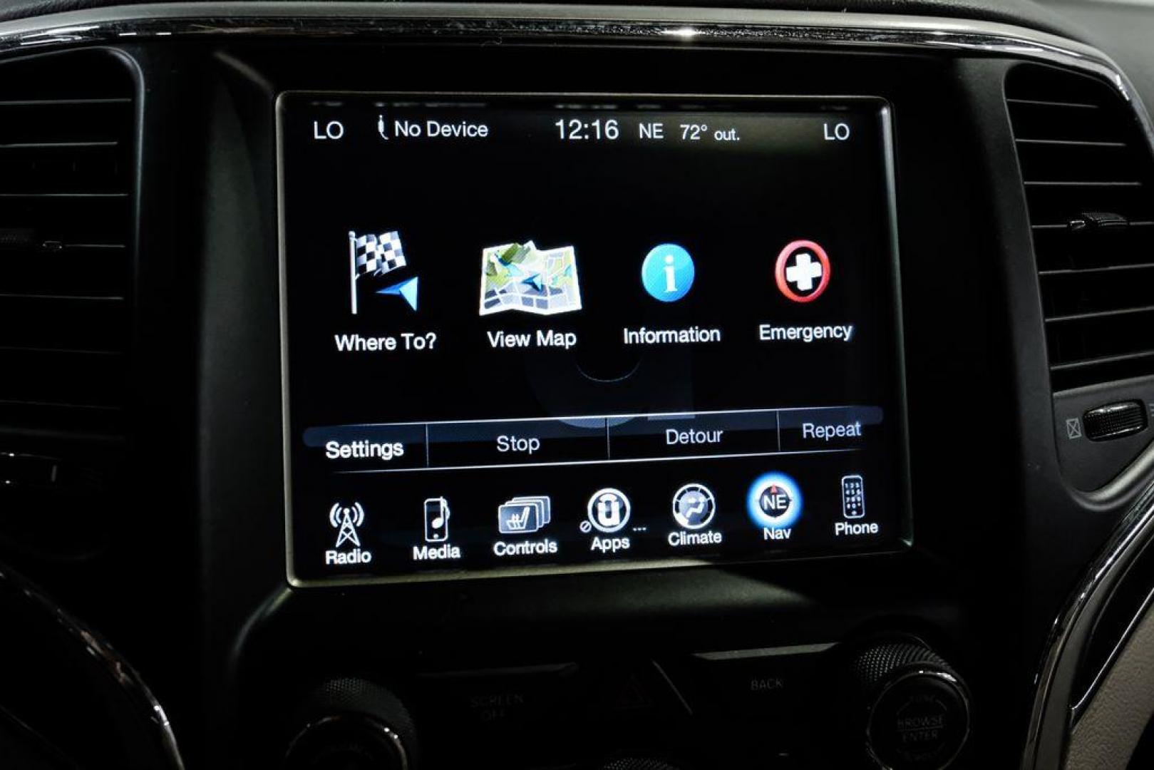 2015 Cashmere Pearlcoat /Light Frost/Brown Jeep Grand Cherokee Overland (1C4RJFCT5FC) with an 5.7L V8 Multi Displacement VVT engine, Automatic transmission, located at 15300 Midway Rd., Addison, TX, 75001, (972) 702-0011, 32.958321, -96.838074 - Photo#35