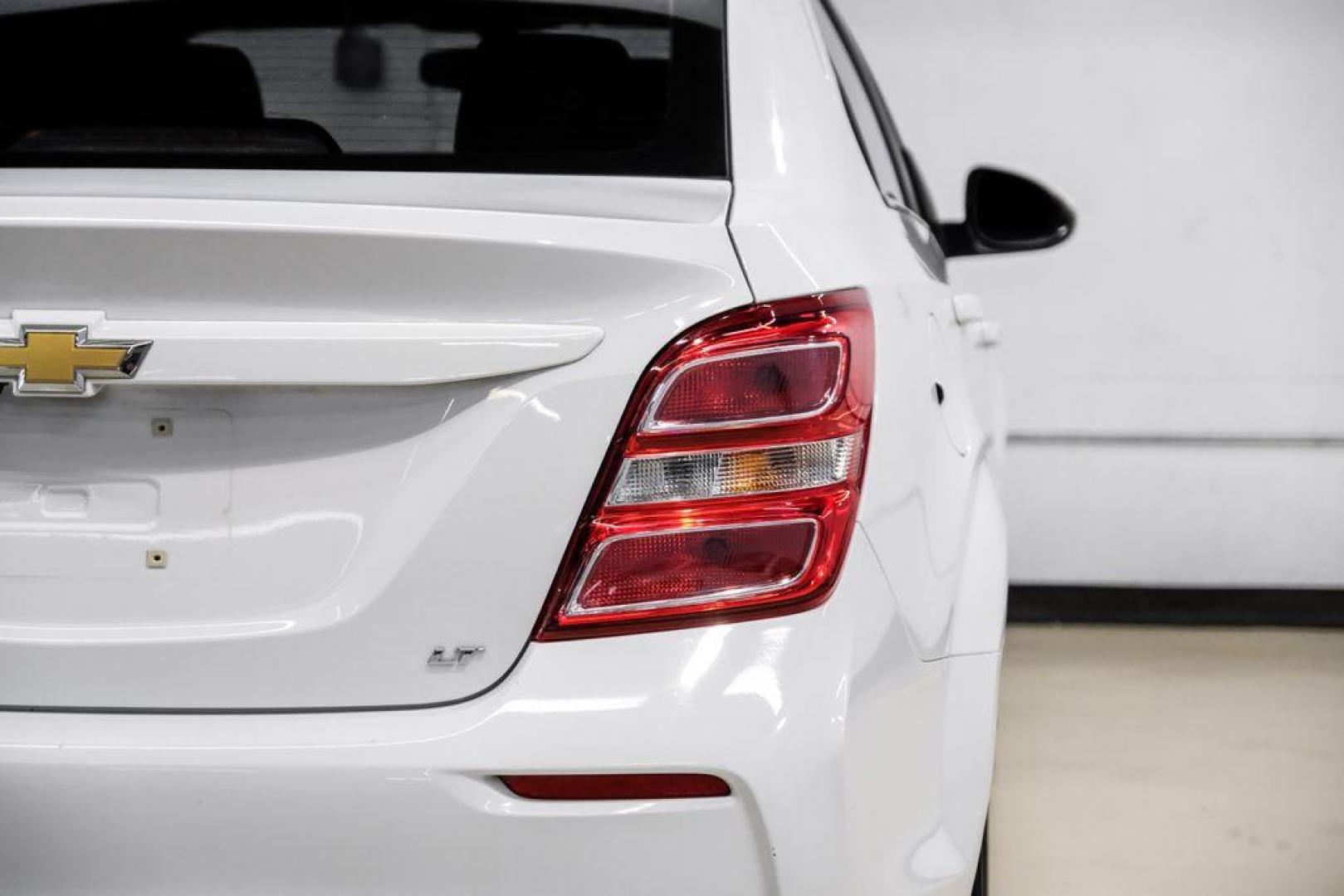 2019 Summit White /Jet Black/Dark Titanium Chevrolet Sonic LT (1G1JD5SB7K4) with an I4 engine, Automatic transmission, located at 15300 Midway Rd., Addison, TX, 75001, (972) 702-0011, 32.958321, -96.838074 - Photo#46