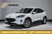 2021 Oxford White /Gray Ford Escape SE (1FMCU0G68MU) with an 1.5L EcoBoost engine, Automatic transmission, located at 15300 Midway Rd., Addison, TX, 75001, (972) 702-0011, 32.958321, -96.838074 - Photo#0