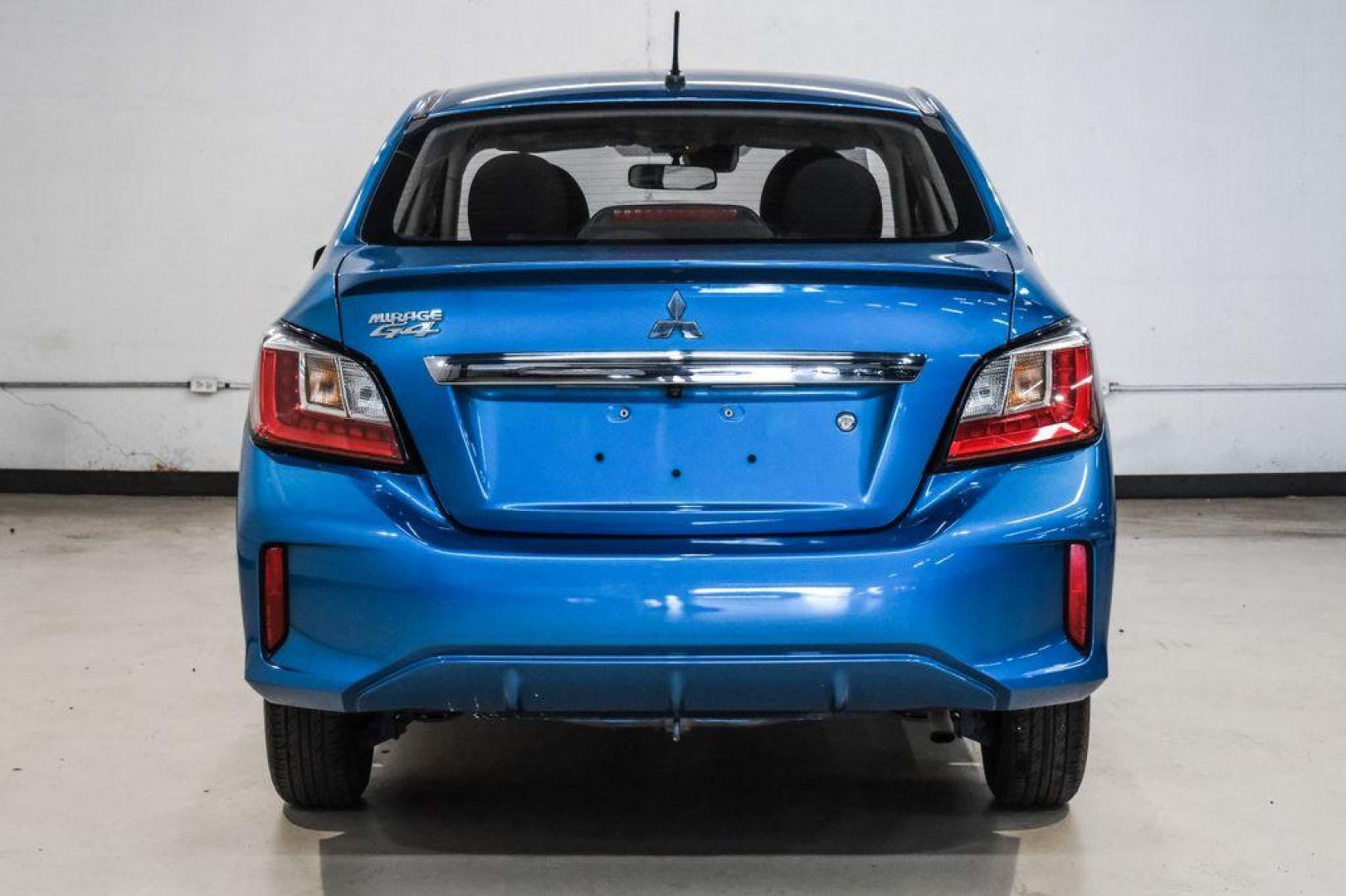 2022 Sapphire Blue Metallic /Black Mitsubishi Mirage G4 ES (ML32FUFJ7NH) with an 1.2L 3-Cylinder DOHC MIVEC engine, located at 15300 Midway Rd., Addison, TX, 75001, (972) 702-0011, 32.958321, -96.838074 - Photo#10