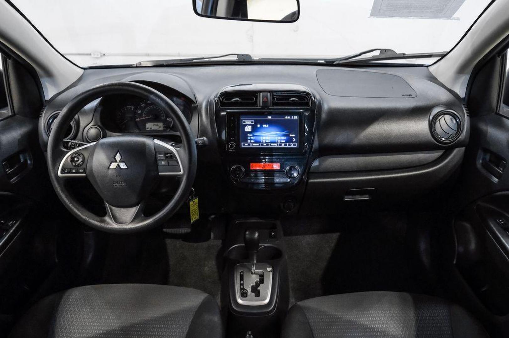 2022 Sapphire Blue Metallic /Black Mitsubishi Mirage G4 ES (ML32FUFJ7NH) with an 1.2L 3-Cylinder DOHC MIVEC engine, located at 15300 Midway Rd., Addison, TX, 75001, (972) 702-0011, 32.958321, -96.838074 - Photo#18