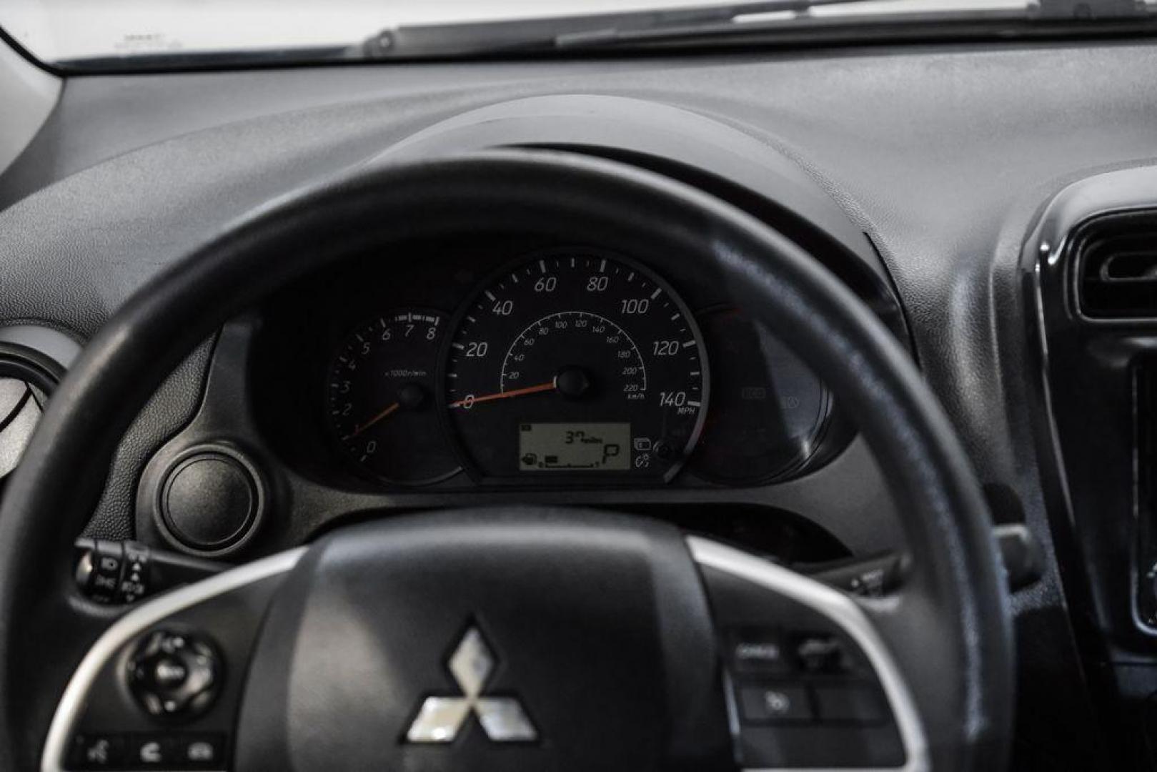 2022 Sapphire Blue Metallic /Black Mitsubishi Mirage G4 ES (ML32FUFJ7NH) with an 1.2L 3-Cylinder DOHC MIVEC engine, located at 15300 Midway Rd., Addison, TX, 75001, (972) 702-0011, 32.958321, -96.838074 - Photo#20