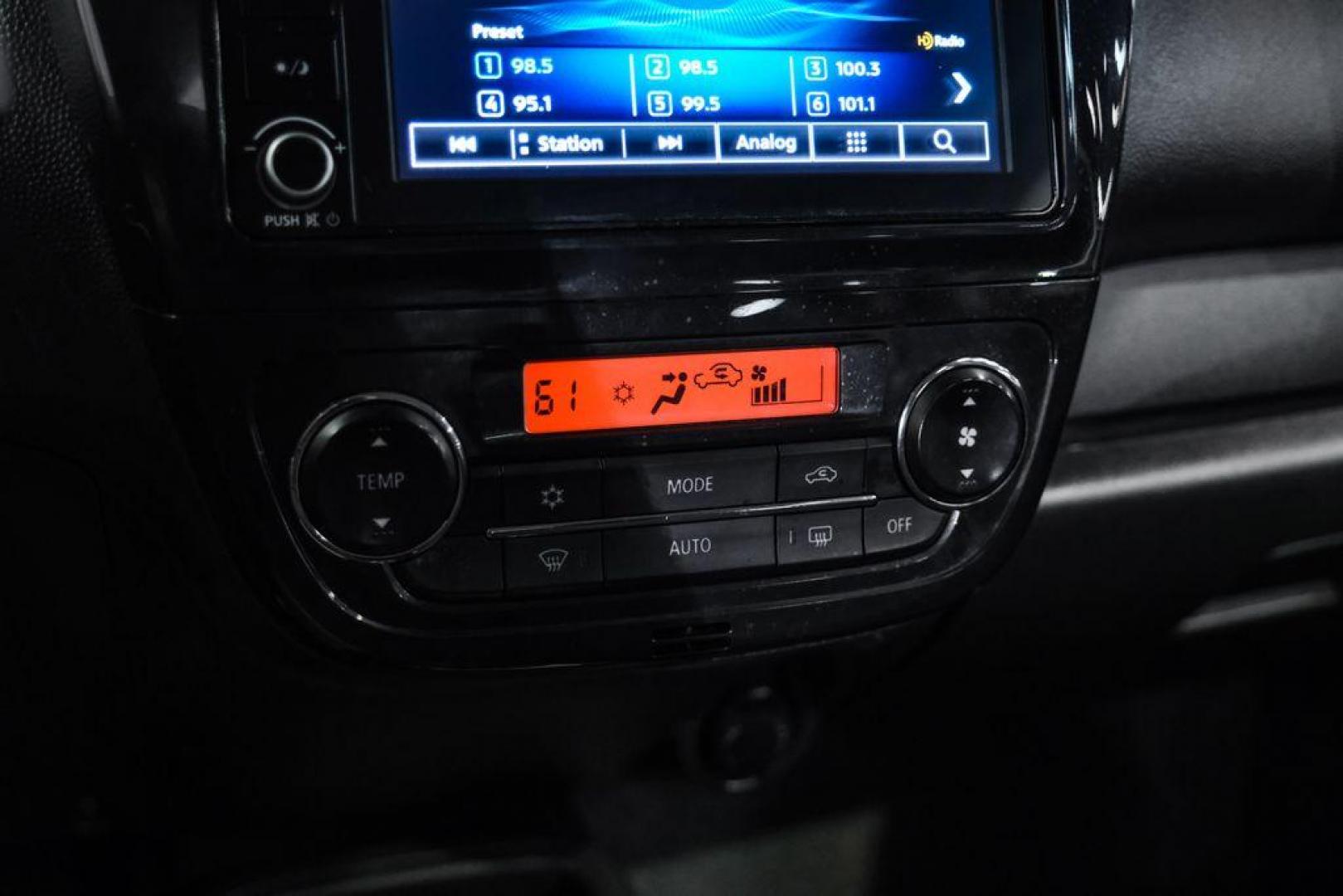 2022 Sapphire Blue Metallic /Black Mitsubishi Mirage G4 ES (ML32FUFJ7NH) with an 1.2L 3-Cylinder DOHC MIVEC engine, located at 15300 Midway Rd., Addison, TX, 75001, (972) 702-0011, 32.958321, -96.838074 - Photo#28