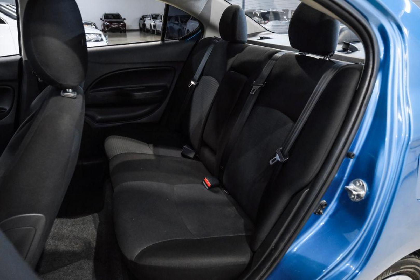 2022 Sapphire Blue Metallic /Black Mitsubishi Mirage G4 ES (ML32FUFJ7NH) with an 1.2L 3-Cylinder DOHC MIVEC engine, located at 15300 Midway Rd., Addison, TX, 75001, (972) 702-0011, 32.958321, -96.838074 - Photo#38