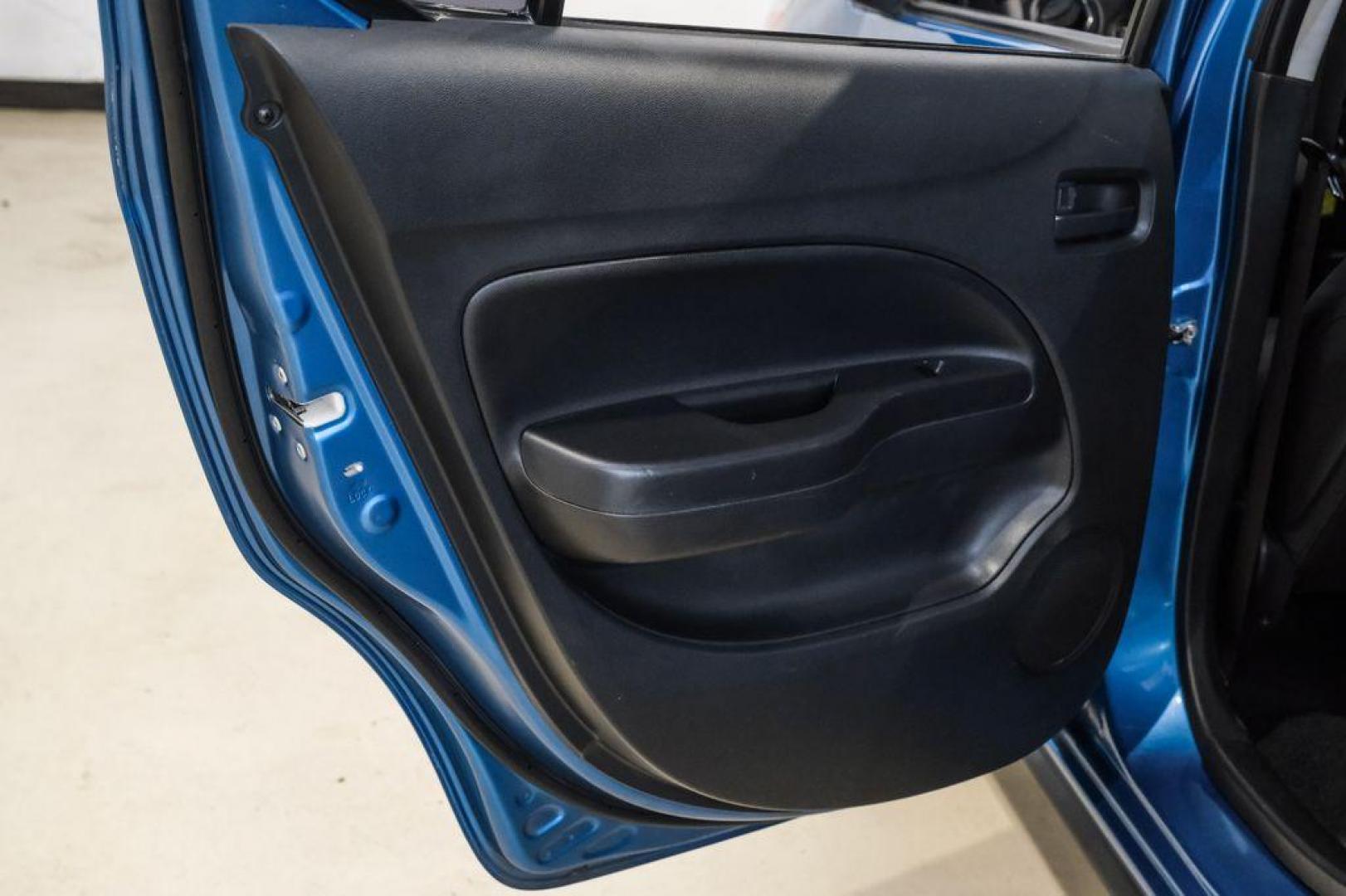 2022 Sapphire Blue Metallic /Black Mitsubishi Mirage G4 ES (ML32FUFJ7NH) with an 1.2L 3-Cylinder DOHC MIVEC engine, located at 15300 Midway Rd., Addison, TX, 75001, (972) 702-0011, 32.958321, -96.838074 - Photo#45