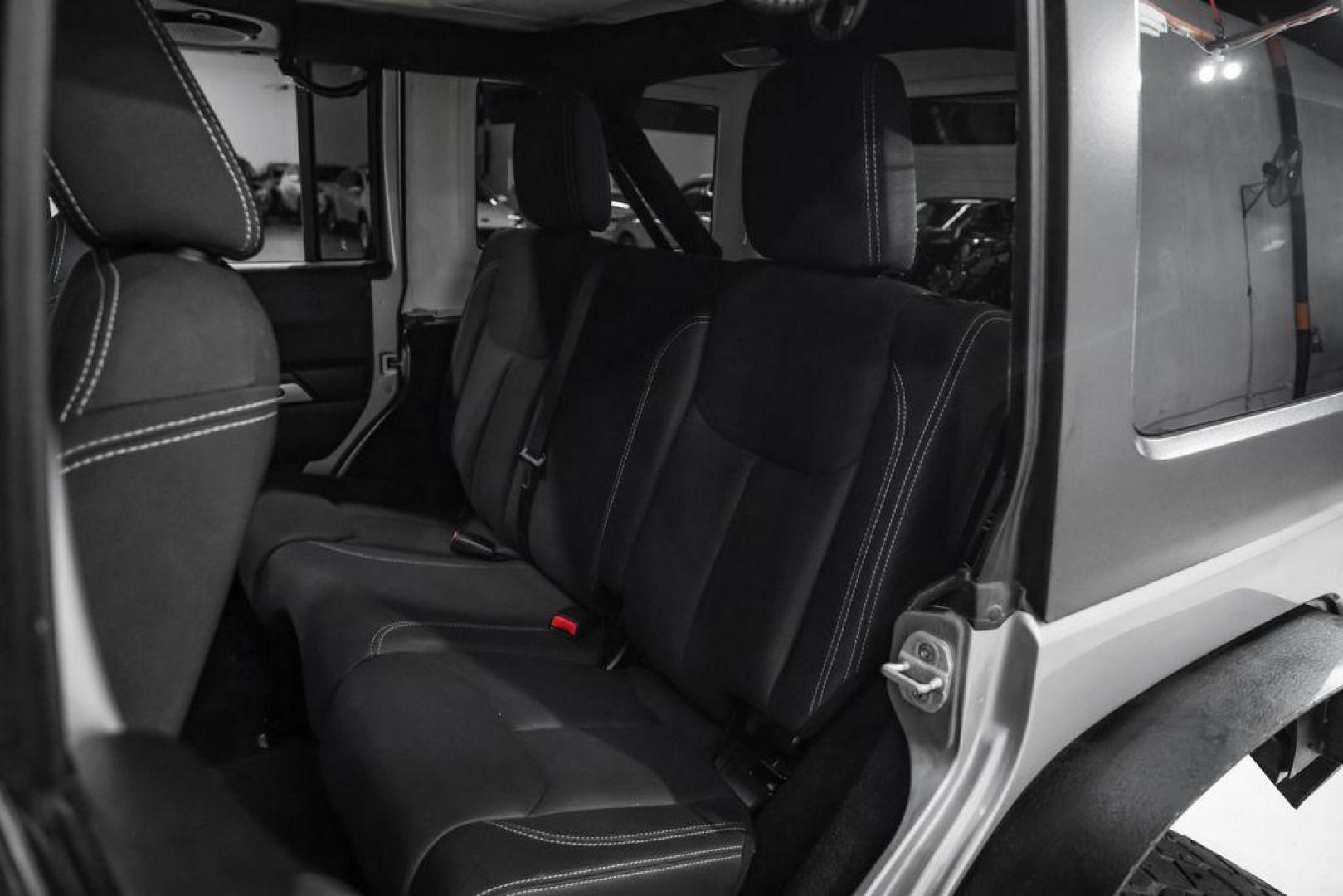 2013 Billet Metallic Clearcoat /Black Interior Jeep Wrangler Unlimited Sahara (1C4BJWEG8DL) with an 3.6L V6 24V VVT engine, Automatic transmission, located at 15300 Midway Rd., Addison, TX, 75001, (972) 702-0011, 32.958321, -96.838074 - Photo#37