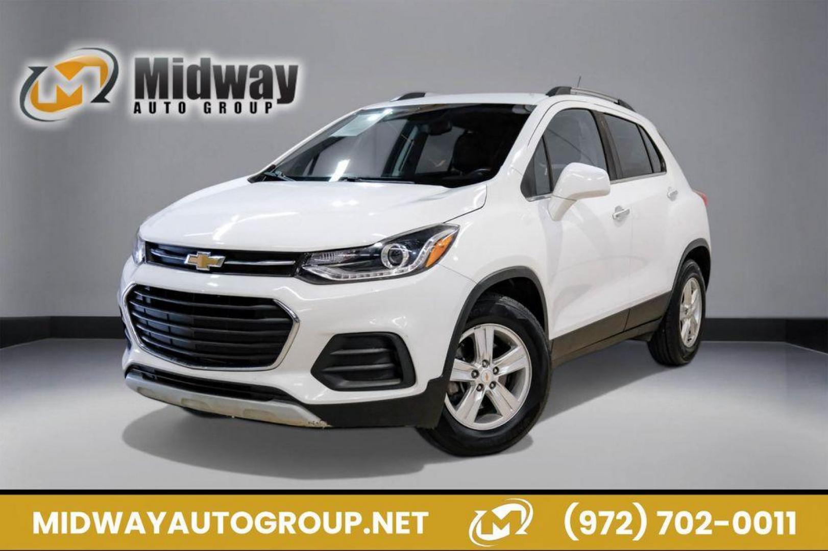 2020 Summit White /Jet Black Chevrolet Trax LT (KL7CJLSB6LB) with an ECOTEC 1.4L I4 SMPI DOHC Turbocharged VVT engine, Automatic transmission, located at 15300 Midway Rd., Addison, TX, 75001, (972) 702-0011, 32.958321, -96.838074 - Photo#0
