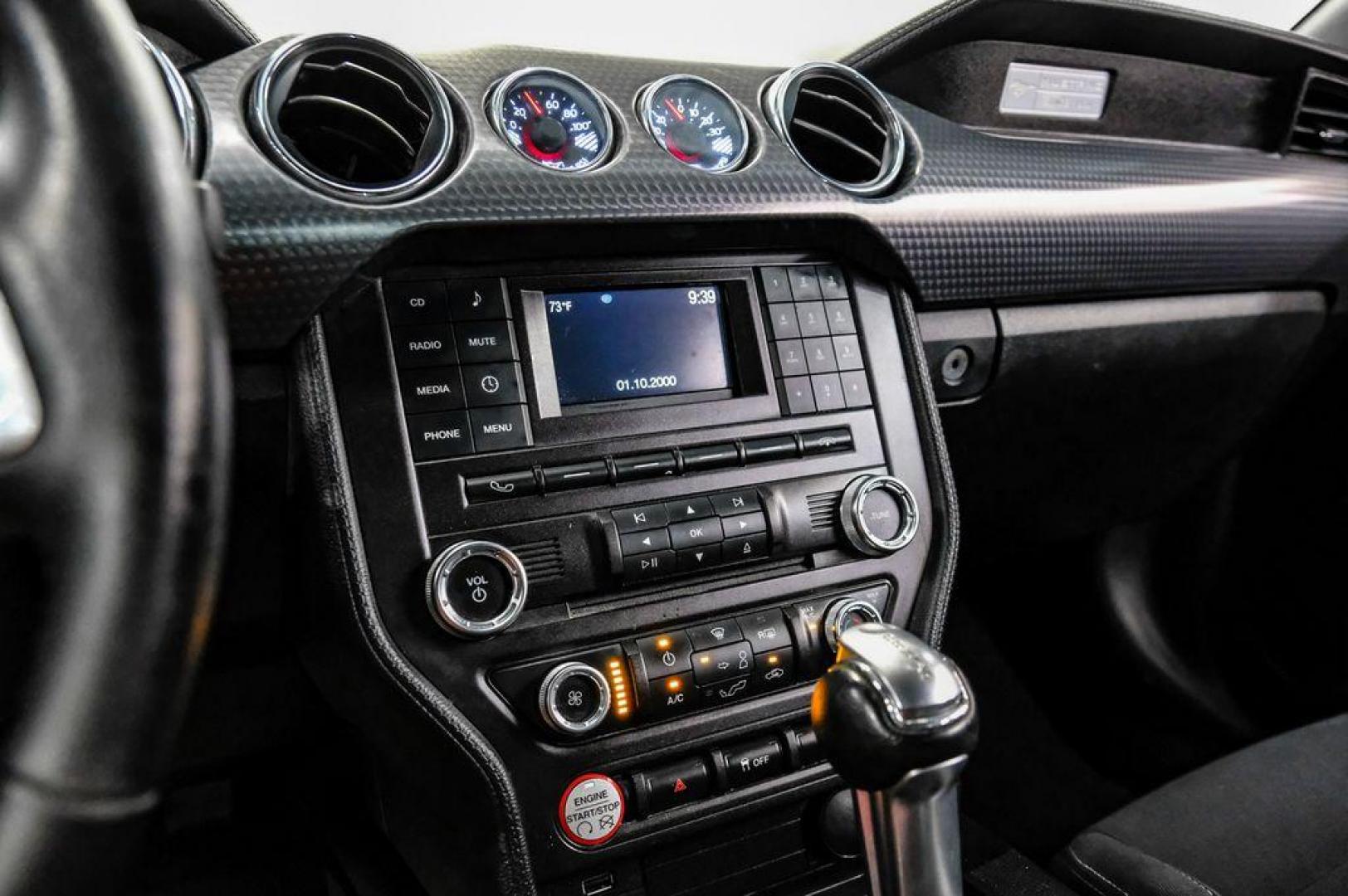 2017 Ruby Red Metallic /Ebony Ford Mustang EcoBoost (1FA6P8TH3H5) with an EcoBoost 2.3L I4 GTDi DOHC Turbocharged VCT engine, Automatic transmission, located at 15300 Midway Rd., Addison, TX, 75001, (972) 702-0011, 32.958321, -96.838074 - Photo#29