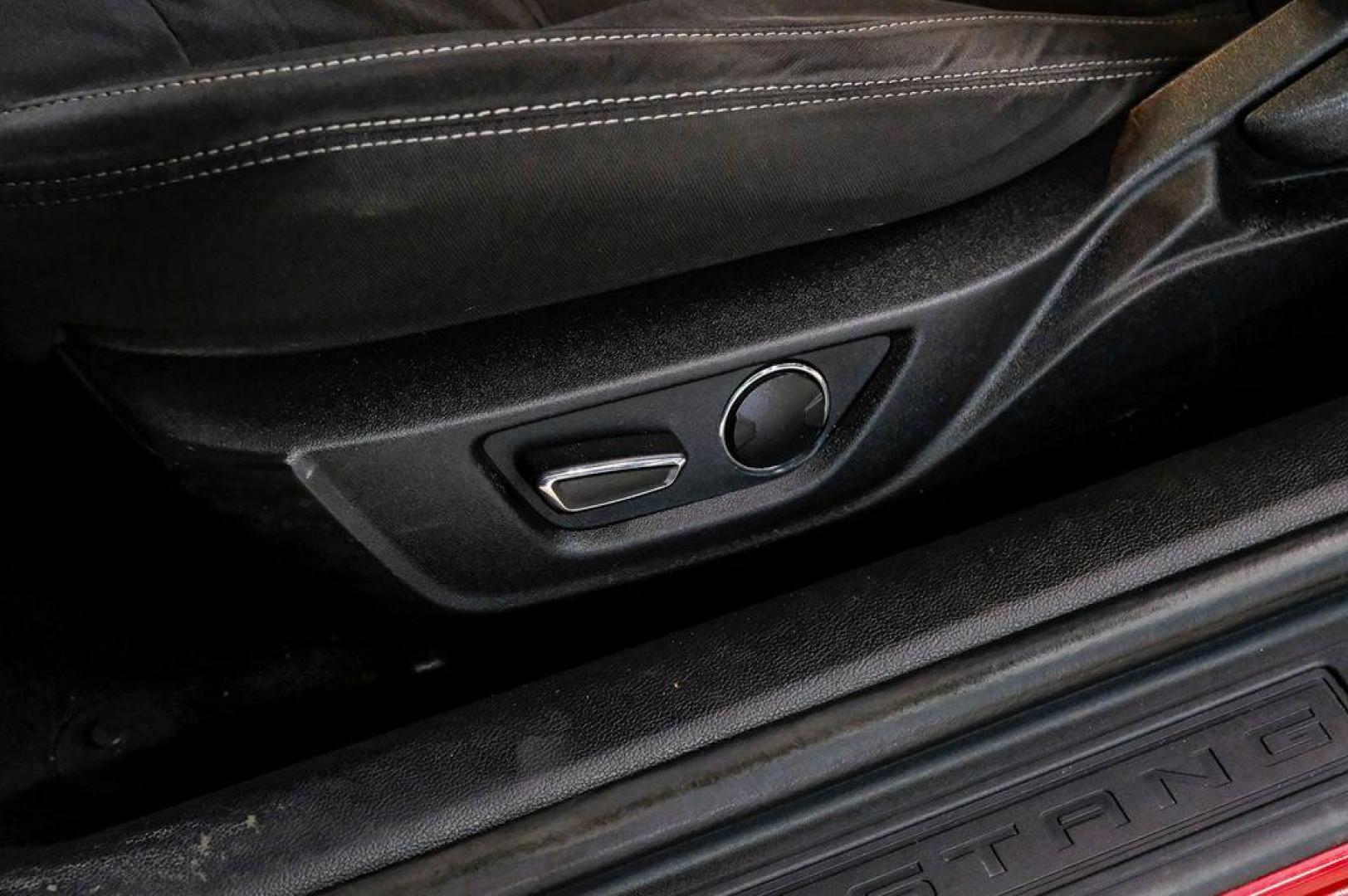 2017 Ruby Red Metallic /Ebony Ford Mustang EcoBoost (1FA6P8TH3H5) with an EcoBoost 2.3L I4 GTDi DOHC Turbocharged VCT engine, Automatic transmission, located at 15300 Midway Rd., Addison, TX, 75001, (972) 702-0011, 32.958321, -96.838074 - Photo#37