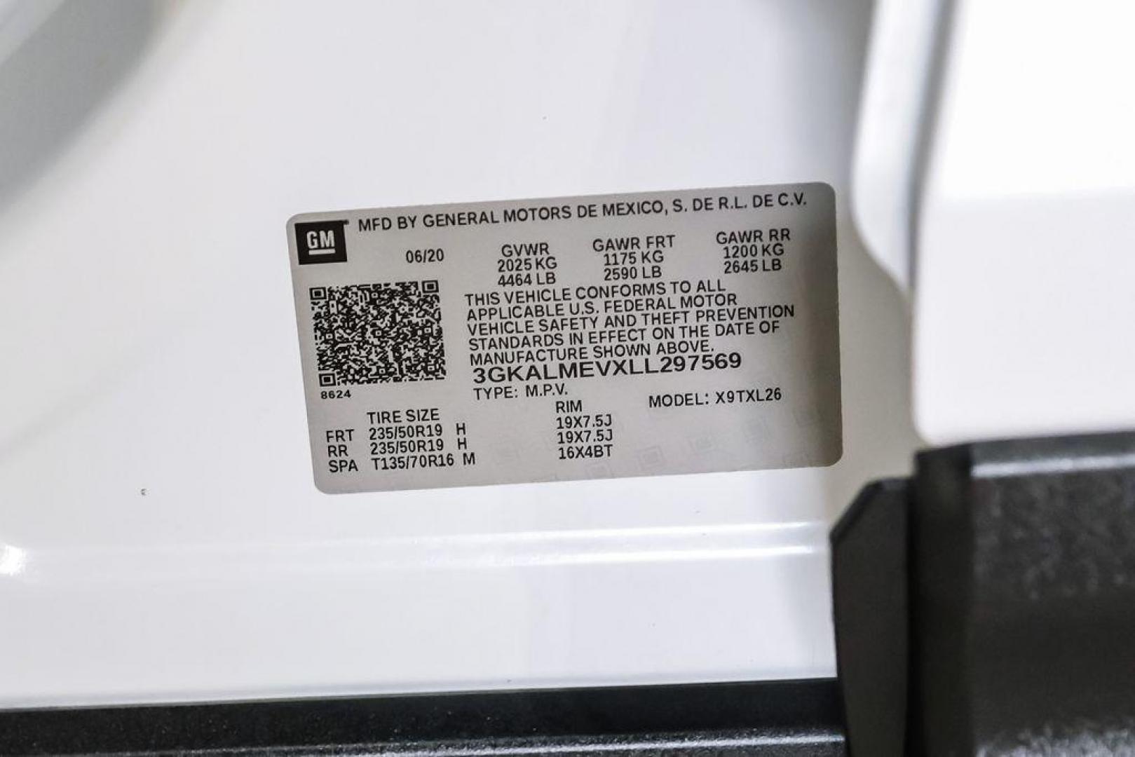 2020 Summit White /Jet Black GMC Terrain SLE (3GKALMEVXLL) with an 1.5L DOHC engine, Automatic transmission, located at 15300 Midway Rd., Addison, TX, 75001, (972) 702-0011, 32.958321, -96.838074 - Photo#58