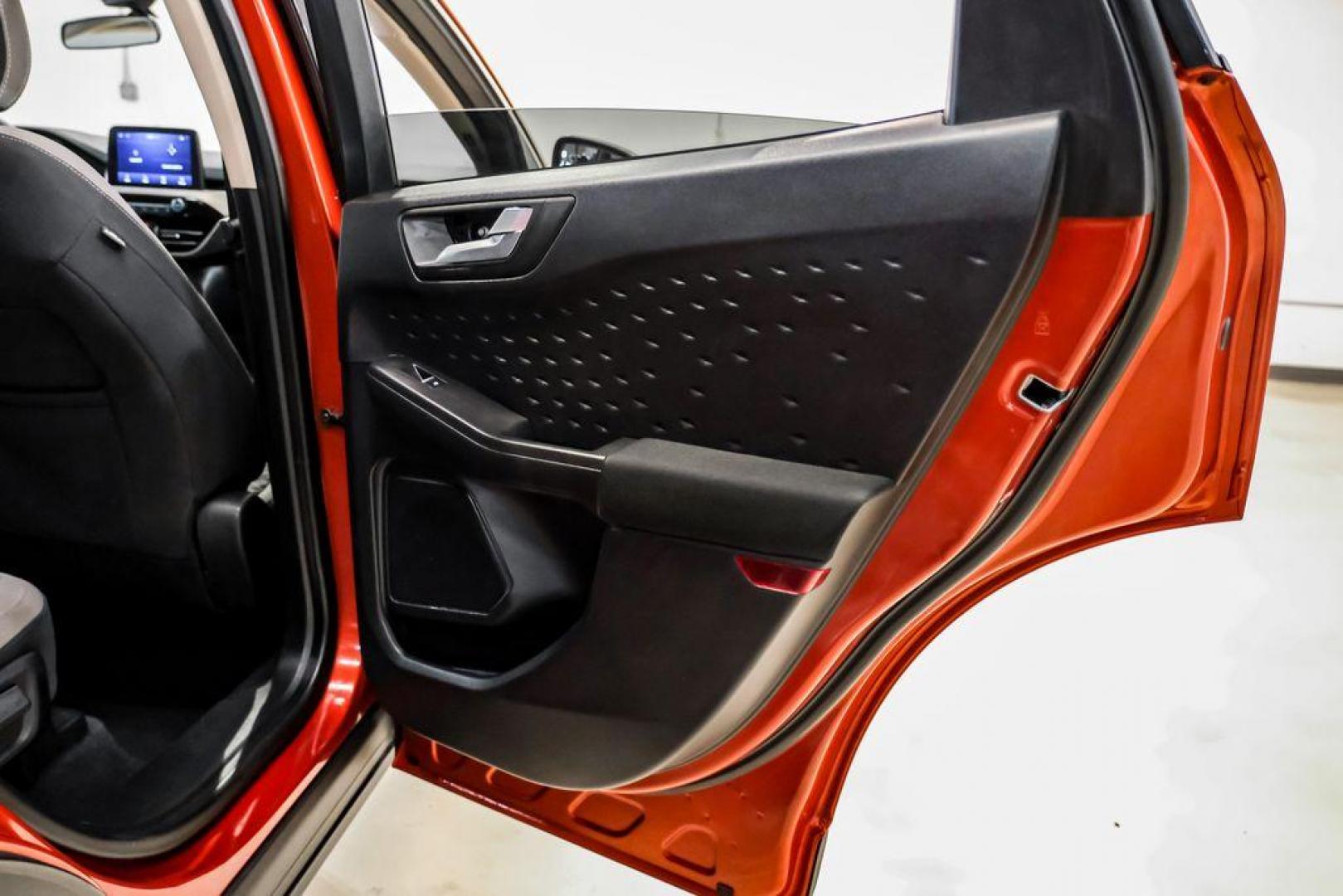 2020 Orange Metallic /Dark Earth Gray Ford Escape SE (1FMCU0G62LU) with an 1.5L EcoBoost engine, Automatic transmission, located at 15300 Midway Rd., Addison, TX, 75001, (972) 702-0011, 32.958321, -96.838074 - Photo#42