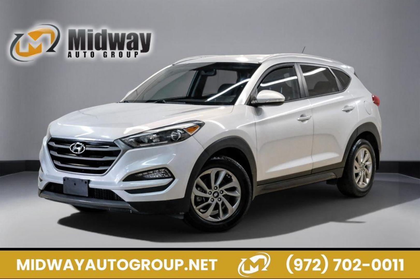 2016 Molten Silver /Gray Hyundai Tucson Eco (KM8J33A28GU) with an 1.6L I4 DGI Turbocharged DOHC 16V ULEV II 175hp engine, Automatic transmission, located at 15300 Midway Rd., Addison, TX, 75001, (972) 702-0011, 32.958321, -96.838074 - Photo#0