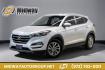 2016 Molten Silver /Gray Hyundai Tucson Eco (KM8J33A28GU) with an 1.6L I4 DGI Turbocharged DOHC 16V ULEV II 175hp engine, Automatic transmission, located at 15300 Midway Rd., Addison, TX, 75001, (972) 702-0011, 32.958321, -96.838074 - Photo#0