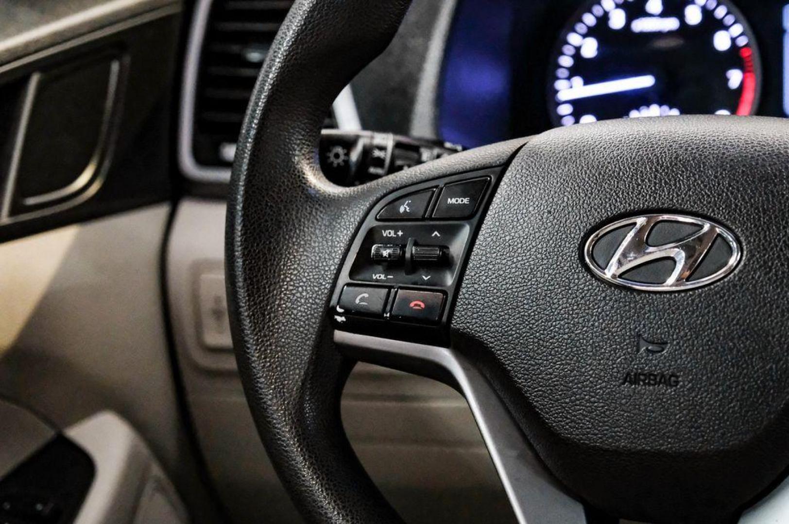 2016 Molten Silver /Gray Hyundai Tucson Eco (KM8J33A28GU) with an 1.6L I4 DGI Turbocharged DOHC 16V ULEV II 175hp engine, Automatic transmission, located at 15300 Midway Rd., Addison, TX, 75001, (972) 702-0011, 32.958321, -96.838074 - Photo#24