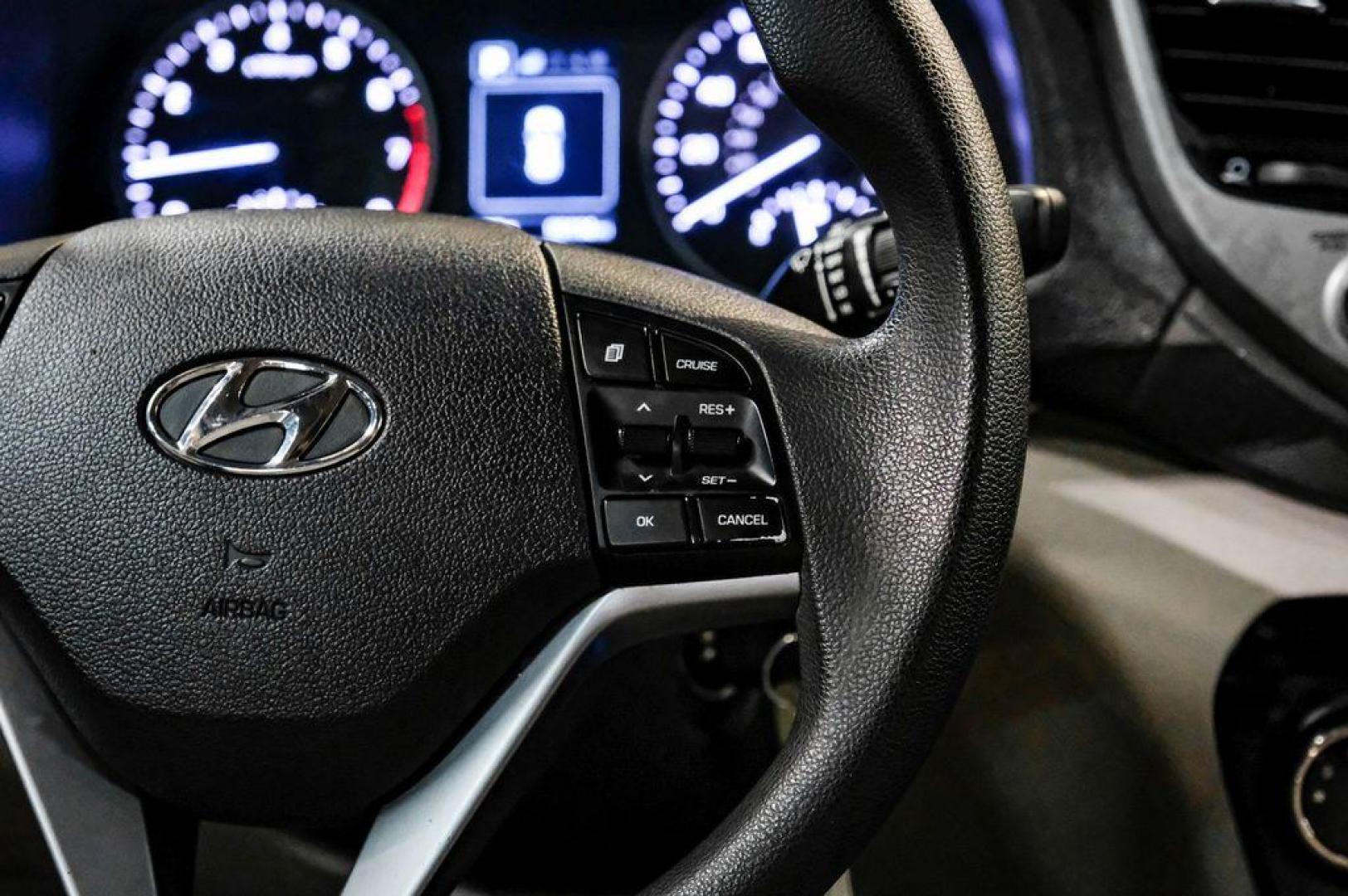 2016 Molten Silver /Gray Hyundai Tucson Eco (KM8J33A28GU) with an 1.6L I4 DGI Turbocharged DOHC 16V ULEV II 175hp engine, Automatic transmission, located at 15300 Midway Rd., Addison, TX, 75001, (972) 702-0011, 32.958321, -96.838074 - Photo#25