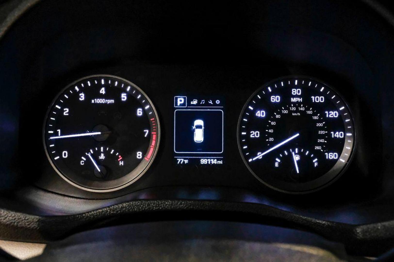 2016 Molten Silver /Gray Hyundai Tucson Eco (KM8J33A28GU) with an 1.6L I4 DGI Turbocharged DOHC 16V ULEV II 175hp engine, Automatic transmission, located at 15300 Midway Rd., Addison, TX, 75001, (972) 702-0011, 32.958321, -96.838074 - Photo#26