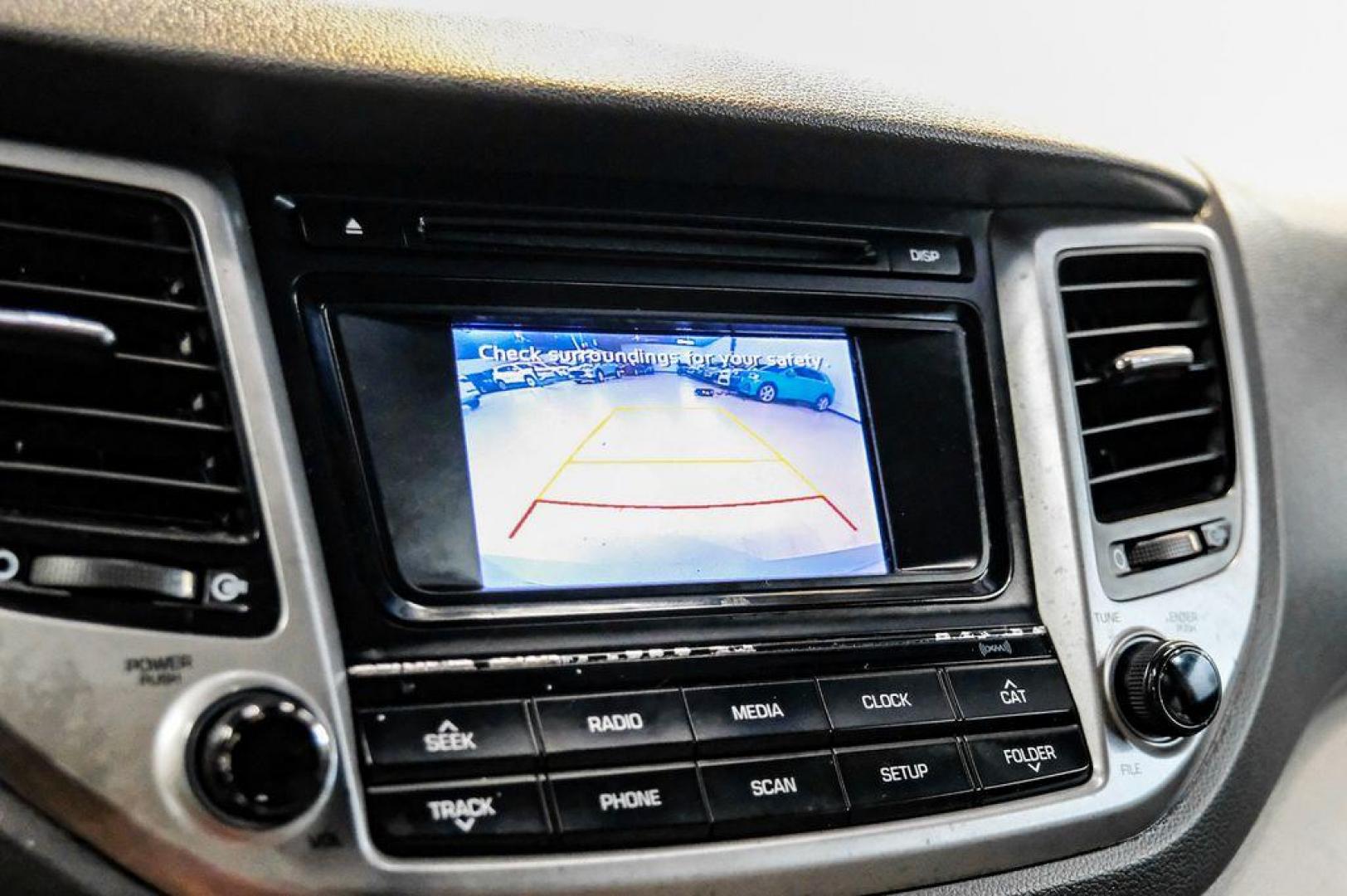 2016 Molten Silver /Gray Hyundai Tucson Eco (KM8J33A28GU) with an 1.6L I4 DGI Turbocharged DOHC 16V ULEV II 175hp engine, Automatic transmission, located at 15300 Midway Rd., Addison, TX, 75001, (972) 702-0011, 32.958321, -96.838074 - Photo#28