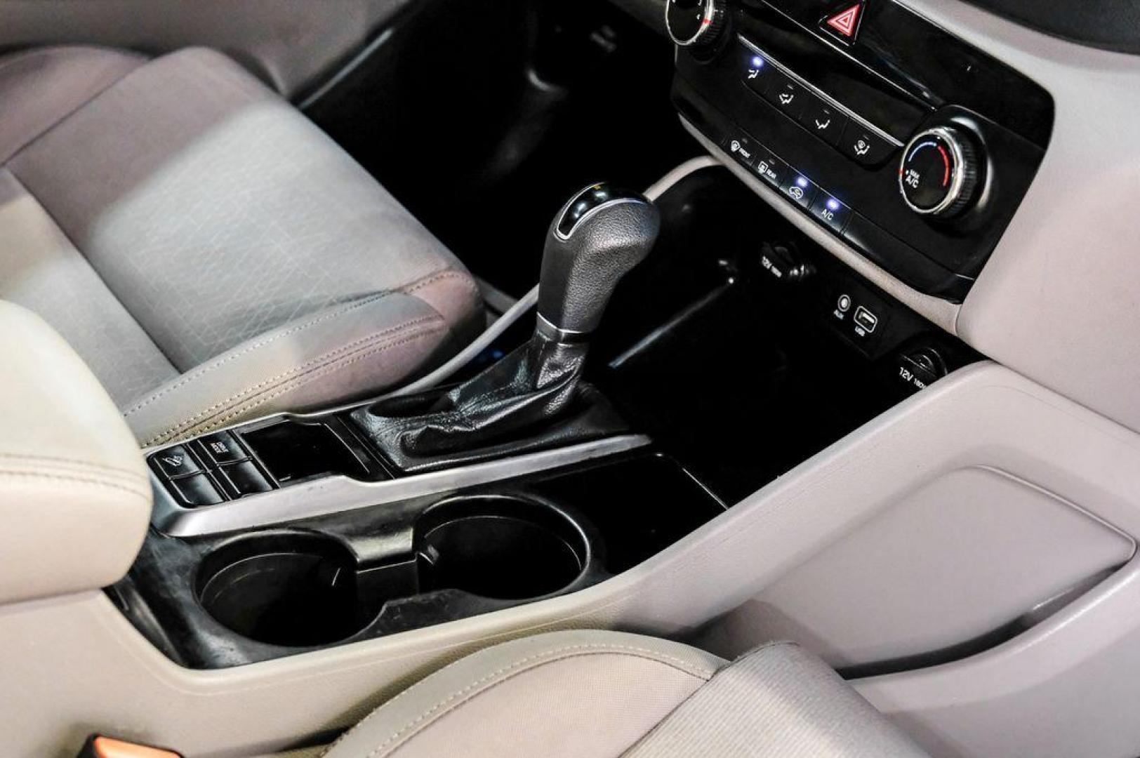 2016 Molten Silver /Gray Hyundai Tucson Eco (KM8J33A28GU) with an 1.6L I4 DGI Turbocharged DOHC 16V ULEV II 175hp engine, Automatic transmission, located at 15300 Midway Rd., Addison, TX, 75001, (972) 702-0011, 32.958321, -96.838074 - Photo#29