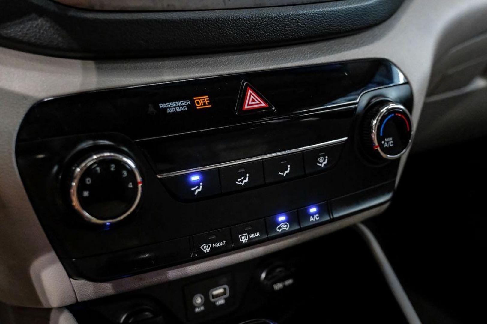 2016 Molten Silver /Gray Hyundai Tucson Eco (KM8J33A28GU) with an 1.6L I4 DGI Turbocharged DOHC 16V ULEV II 175hp engine, Automatic transmission, located at 15300 Midway Rd., Addison, TX, 75001, (972) 702-0011, 32.958321, -96.838074 - Photo#34