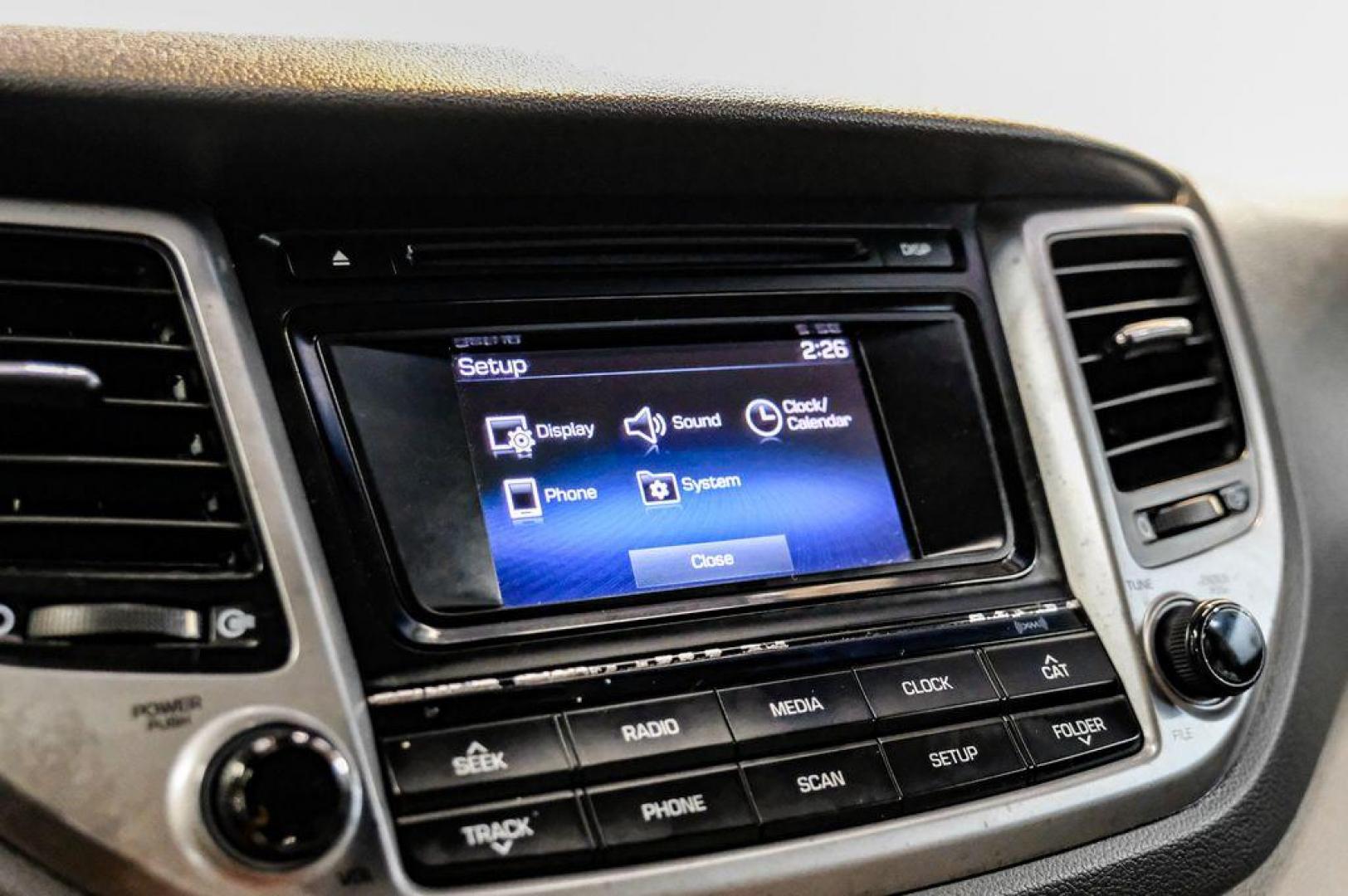 2016 Molten Silver /Gray Hyundai Tucson Eco (KM8J33A28GU) with an 1.6L I4 DGI Turbocharged DOHC 16V ULEV II 175hp engine, Automatic transmission, located at 15300 Midway Rd., Addison, TX, 75001, (972) 702-0011, 32.958321, -96.838074 - Photo#41