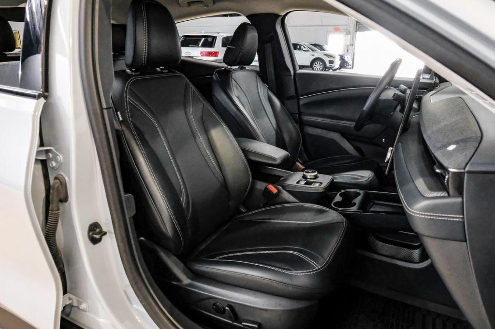 2023 White Metallic /Black Onyx Ford Mustang Mach-E Premium (3FMTK3R71PM) with an Electric Motor engine, Automatic transmission, located at 15300 Midway Rd., Addison, TX, 75001, (972) 702-0011, 32.958321, -96.838074 - Photo#40