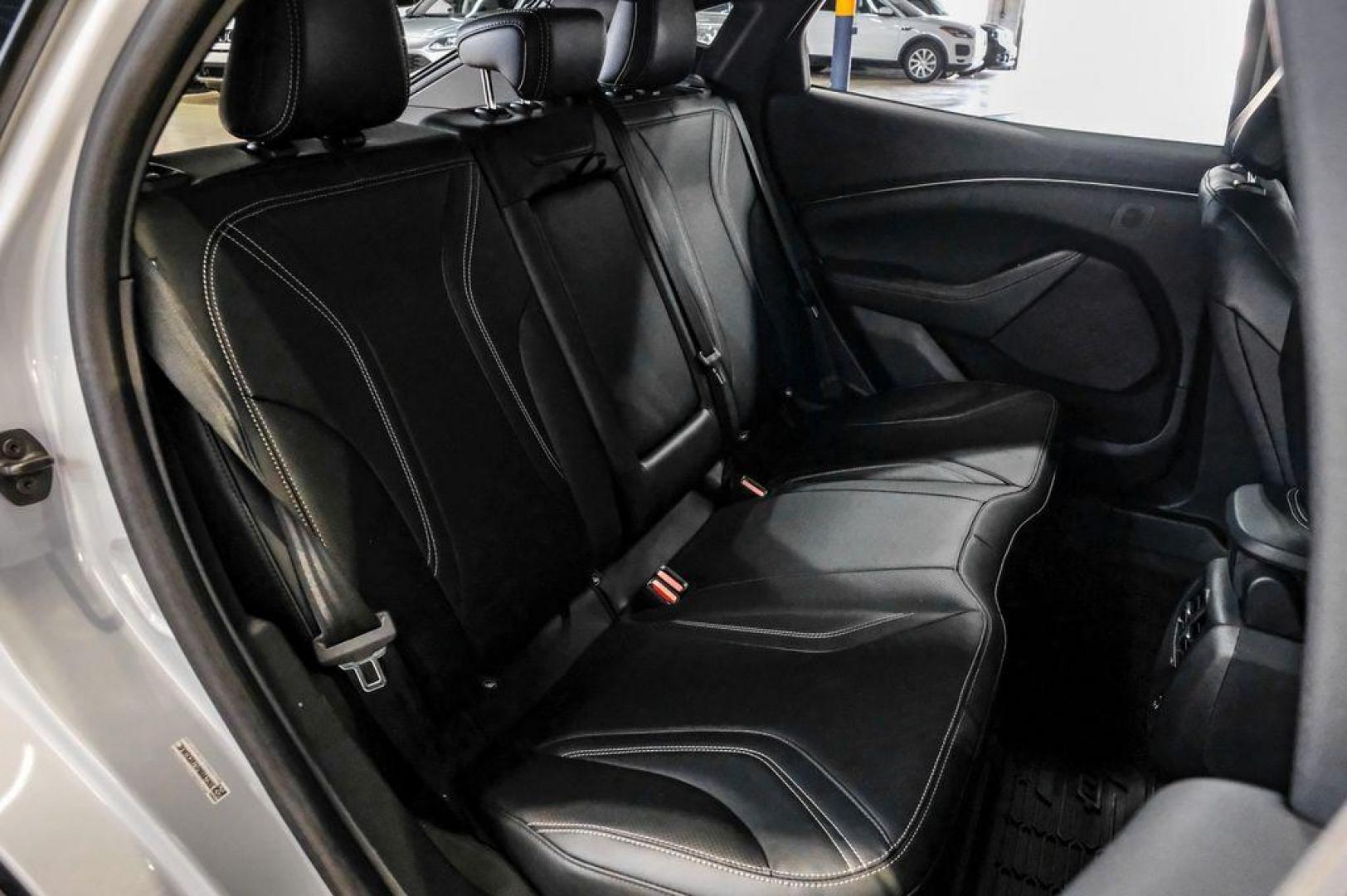 2023 White Metallic /Black Onyx Ford Mustang Mach-E Premium (3FMTK3R71PM) with an Electric Motor engine, Automatic transmission, located at 15300 Midway Rd., Addison, TX, 75001, (972) 702-0011, 32.958321, -96.838074 - Photo#41