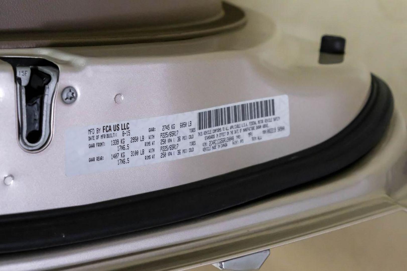 2016 Sandstone /Beige Chrysler Town and Country Touring-L (2C4RC1CG5GR) with an 3.6L V6 Flex Fuel 24V VVT engine, Automatic transmission, located at 15300 Midway Rd., Addison, TX, 75001, (972) 702-0011, 32.958321, -96.838074 - Photo#60