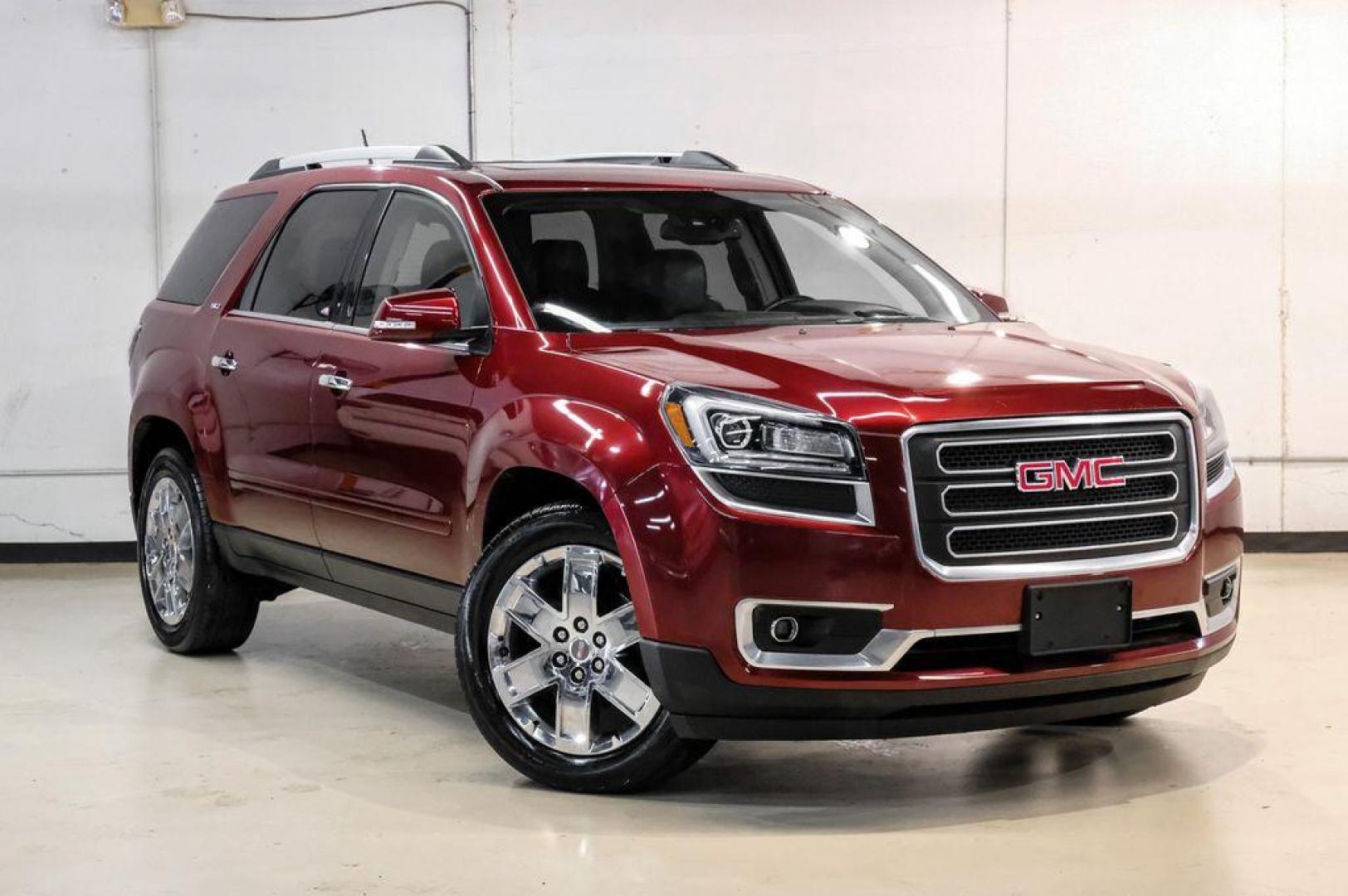 2017 Crimson Red /Ebony GMC Acadia Limited Limited (1GKKVSKD5HJ) with an 3.6L V6 SIDI engine, Automatic transmission, located at 15300 Midway Rd., Addison, TX, 75001, (972) 702-0011, 32.958321, -96.838074 - Photo#8