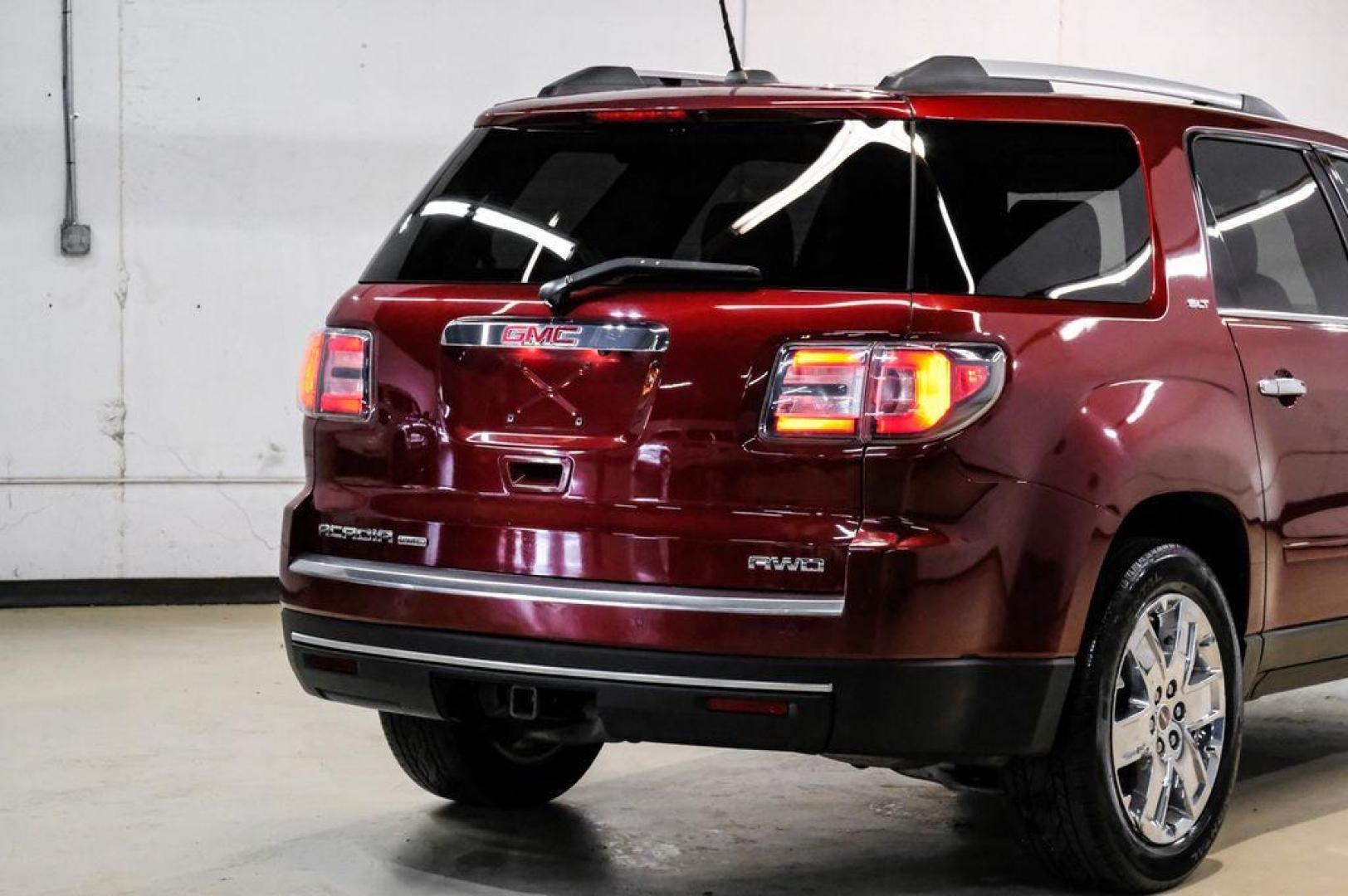 2017 Crimson Red /Ebony GMC Acadia Limited Limited (1GKKVSKD5HJ) with an 3.6L V6 SIDI engine, Automatic transmission, located at 15300 Midway Rd., Addison, TX, 75001, (972) 702-0011, 32.958321, -96.838074 - Photo#11