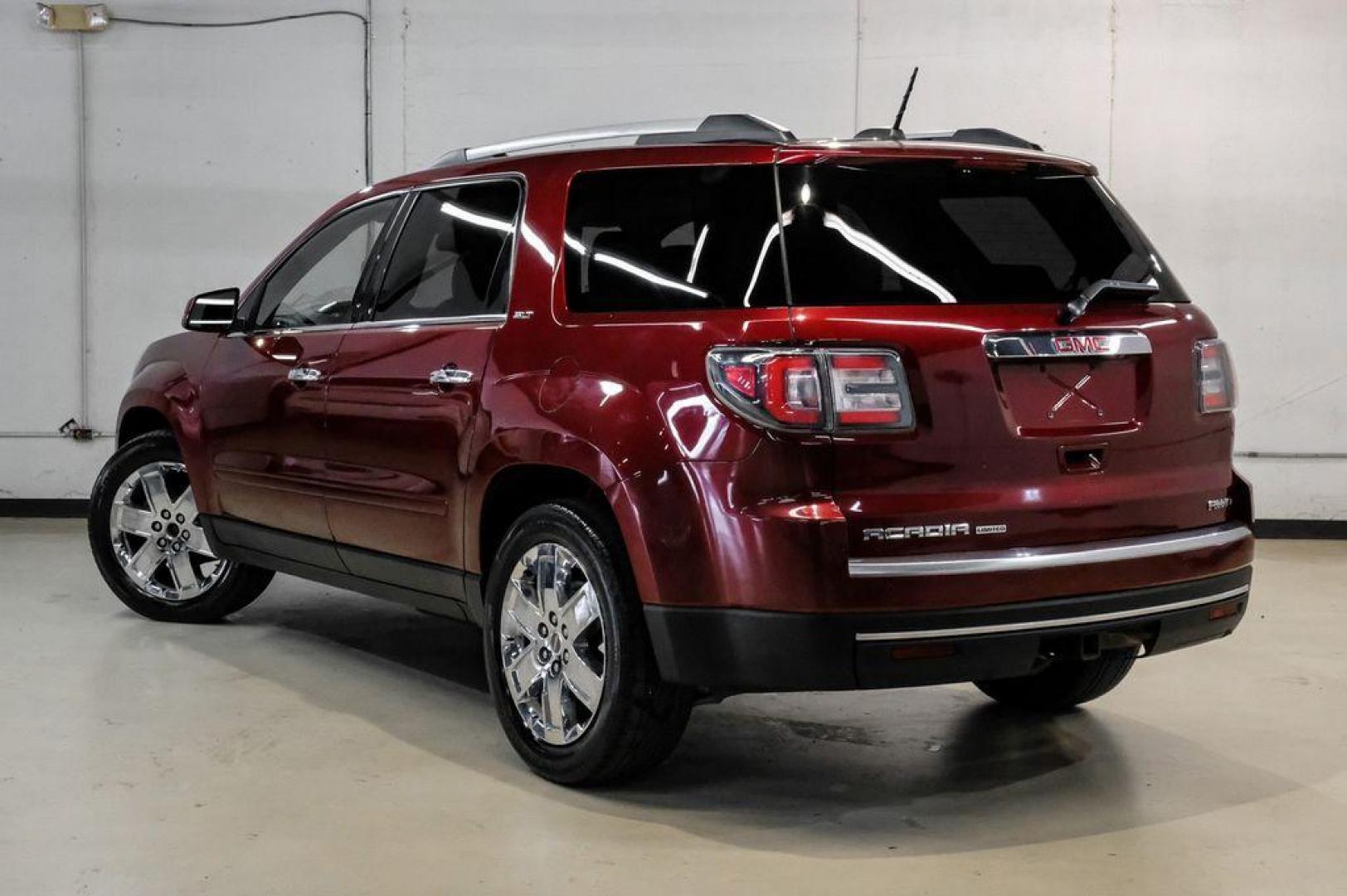 2017 Crimson Red /Ebony GMC Acadia Limited Limited (1GKKVSKD5HJ) with an 3.6L V6 SIDI engine, Automatic transmission, located at 15300 Midway Rd., Addison, TX, 75001, (972) 702-0011, 32.958321, -96.838074 - Photo#14