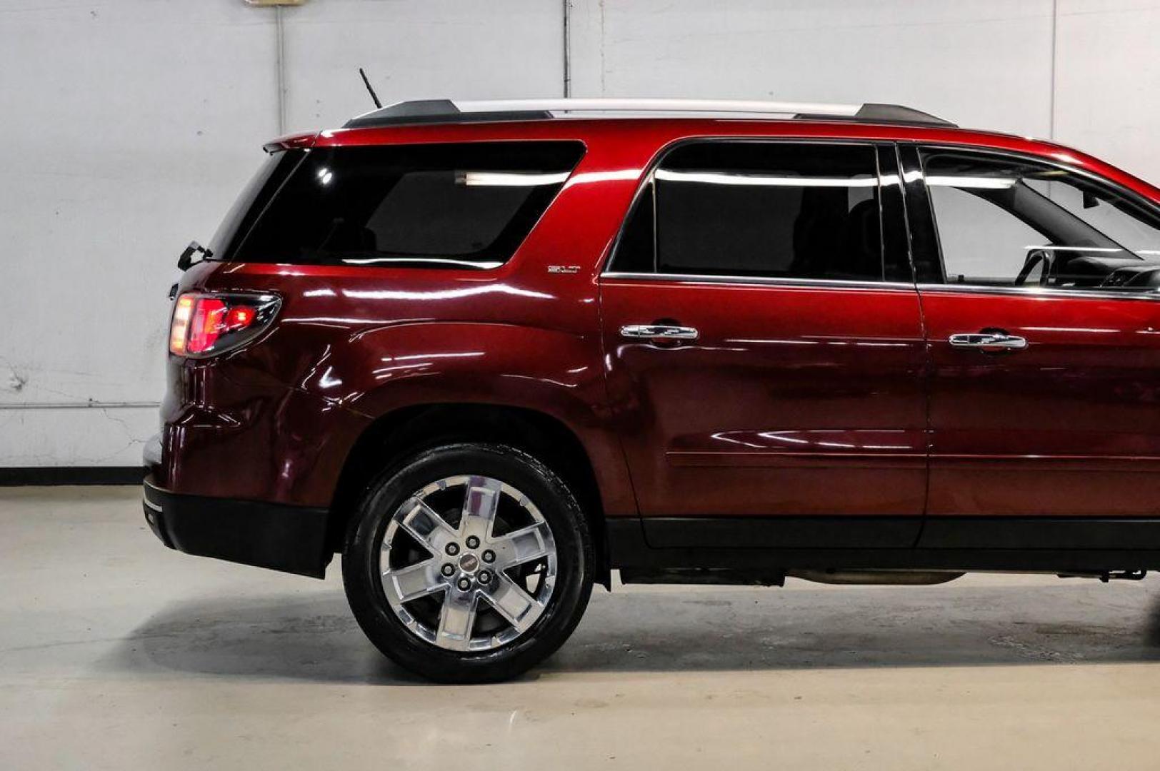 2017 Crimson Red /Ebony GMC Acadia Limited Limited (1GKKVSKD5HJ) with an 3.6L V6 SIDI engine, Automatic transmission, located at 15300 Midway Rd., Addison, TX, 75001, (972) 702-0011, 32.958321, -96.838074 - Photo#16
