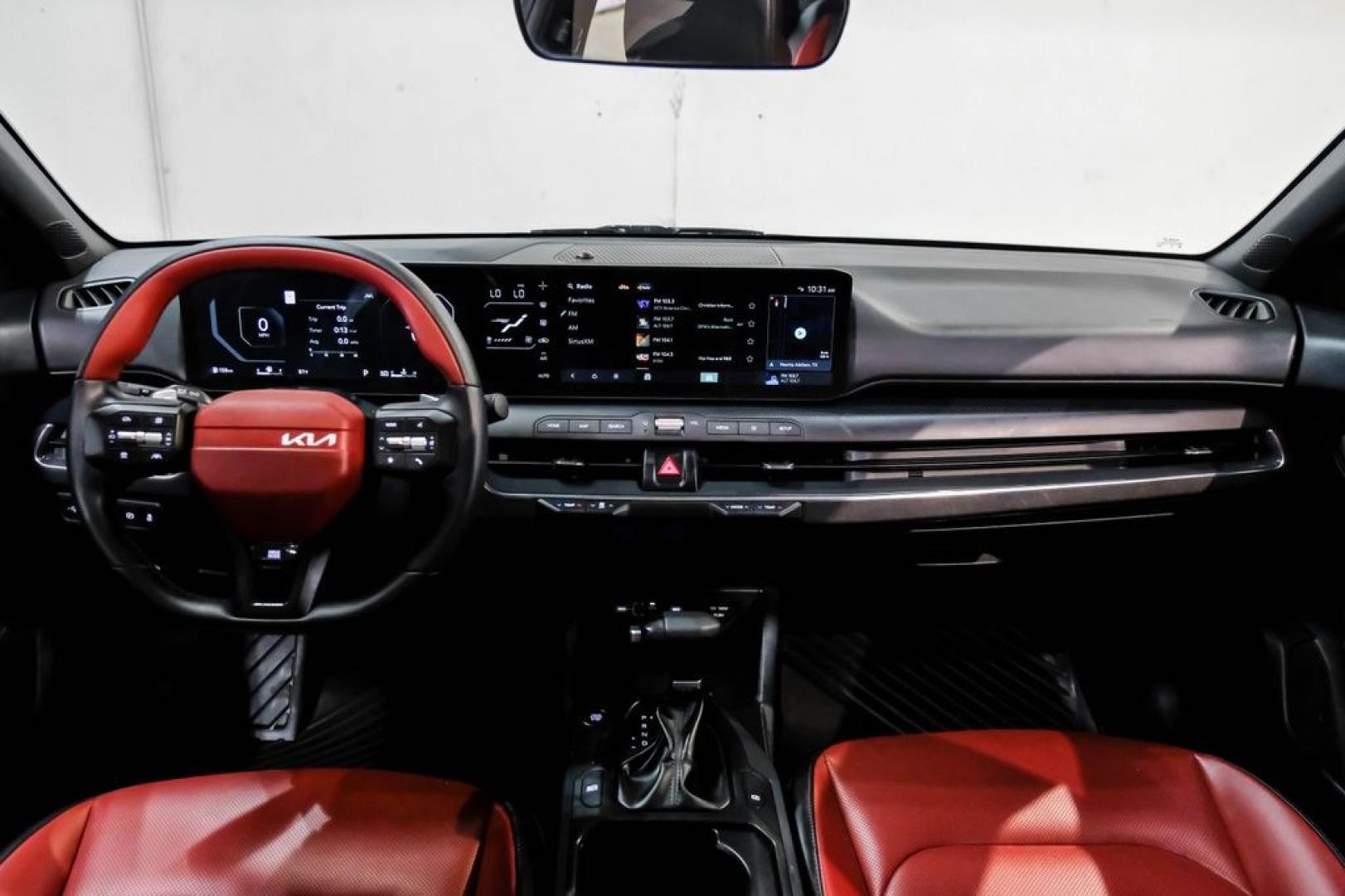 2025 Snow White Pearl /RED Kia K4 GT-Line (3KPFW4DE6SE) with an 2.0L I4 MPI engine, CVT transmission, located at 15300 Midway Rd., Addison, TX, 75001, (972) 702-0011, 32.958321, -96.838074 - Photo#15