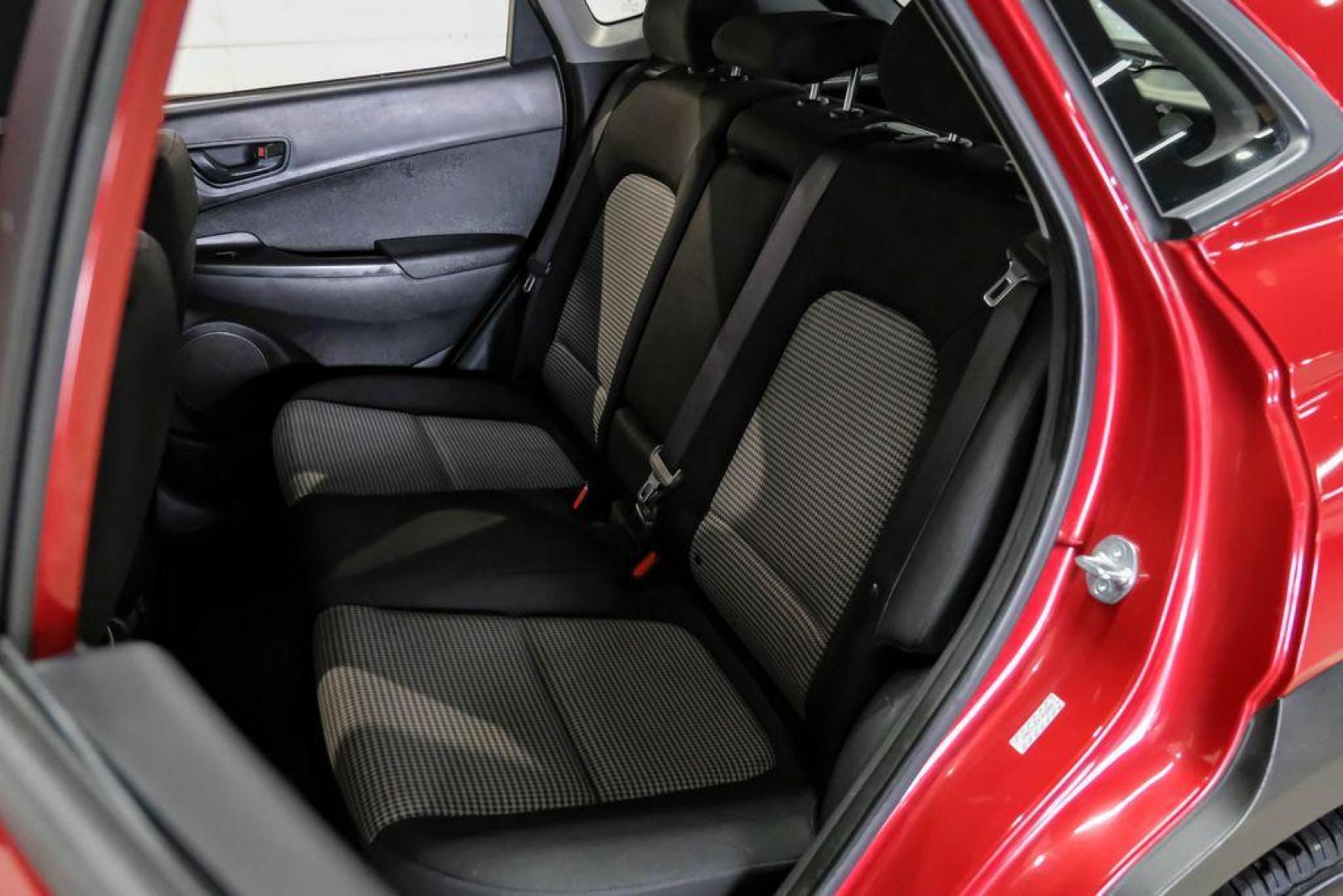 2023 Red /Black Hyundai Kona SE (KM8K22AB3PU) with an 2.0L I4 DOHC Dual CVVT engine, CVT transmission, located at 15300 Midway Rd., Addison, TX, 75001, (972) 702-0011, 32.958321, -96.838074 - Photo#36