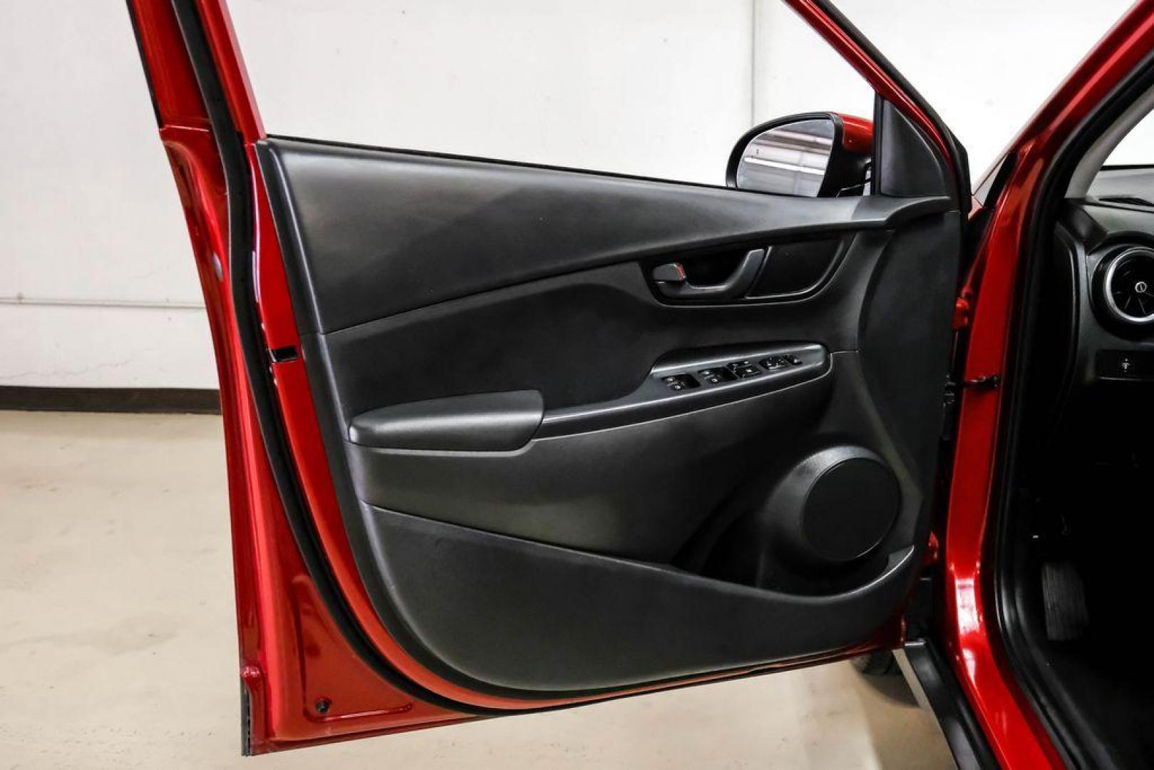 2023 Red /Black Hyundai Kona SE (KM8K22AB3PU) with an 2.0L I4 DOHC Dual CVVT engine, CVT transmission, located at 15300 Midway Rd., Addison, TX, 75001, (972) 702-0011, 32.958321, -96.838074 - Photo#39