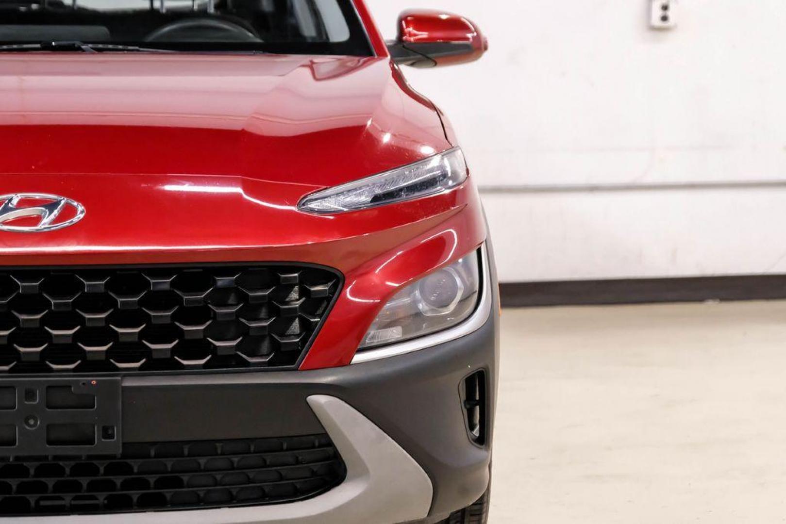 2023 Red /Black Hyundai Kona SE (KM8K22AB3PU) with an 2.0L I4 DOHC Dual CVVT engine, CVT transmission, located at 15300 Midway Rd., Addison, TX, 75001, (972) 702-0011, 32.958321, -96.838074 - Photo#45