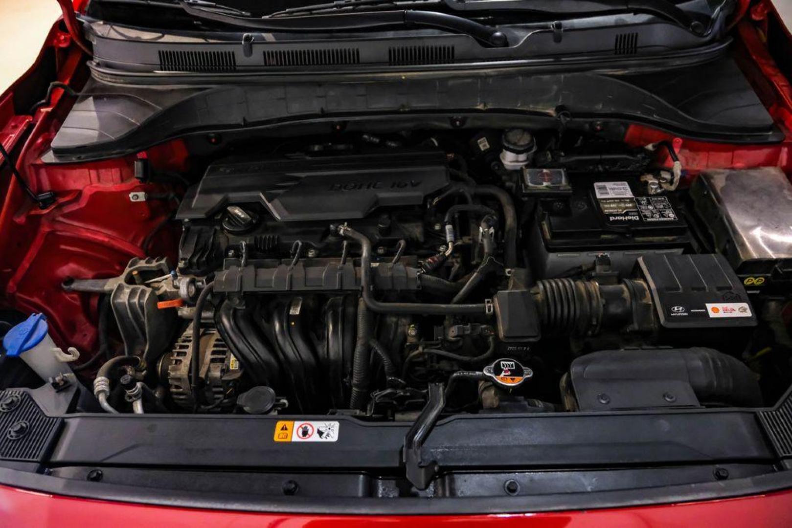 2023 Red /Black Hyundai Kona SE (KM8K22AB3PU) with an 2.0L I4 DOHC Dual CVVT engine, CVT transmission, located at 15300 Midway Rd., Addison, TX, 75001, (972) 702-0011, 32.958321, -96.838074 - Photo#49