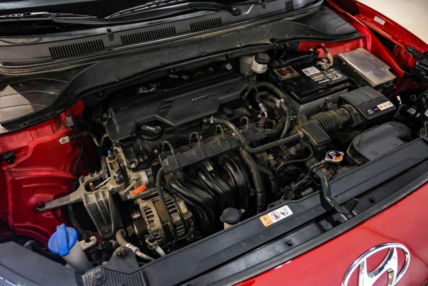 2023 Red /Black Hyundai Kona SE (KM8K22AB3PU) with an 2.0L I4 DOHC Dual CVVT engine, CVT transmission, located at 15300 Midway Rd., Addison, TX, 75001, (972) 702-0011, 32.958321, -96.838074 - Photo#50