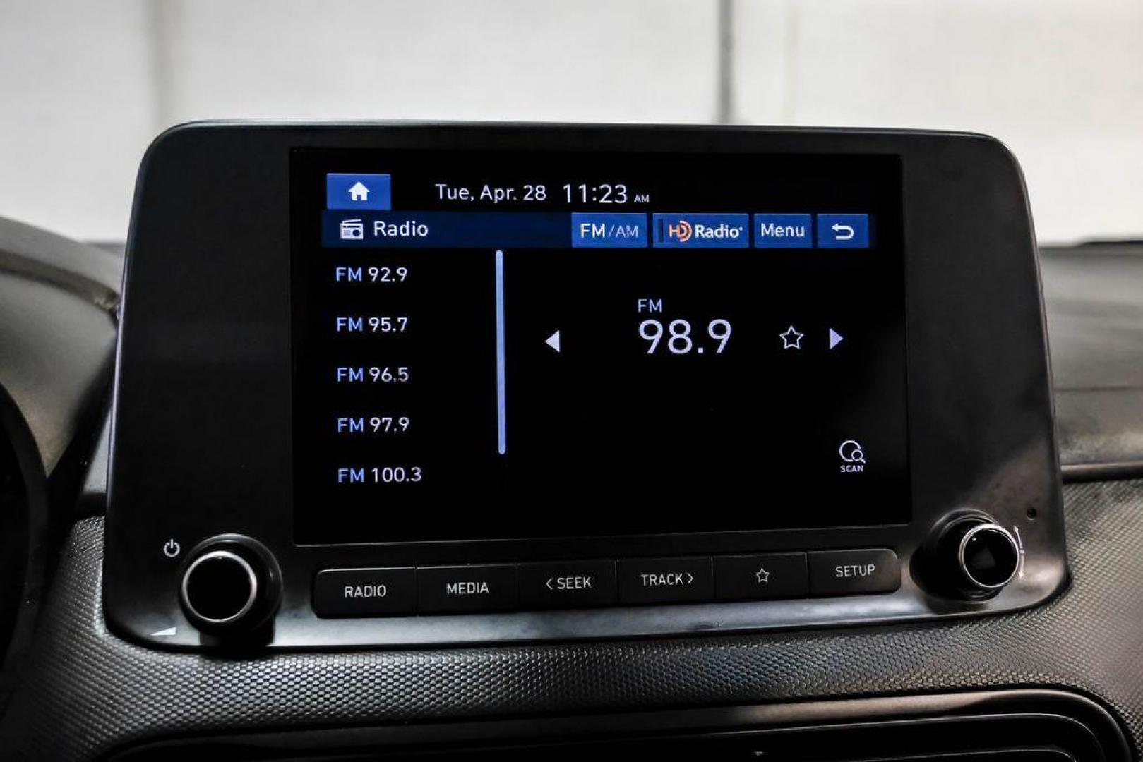 2023 Silver /Black Hyundai Kona SE (KM8K22AB3PU) with an 2.0L I4 DOHC Dual CVVT engine, CVT transmission, located at 15300 Midway Rd., Addison, TX, 75001, (972) 702-0011, 32.958321, -96.838074 - Photo#26