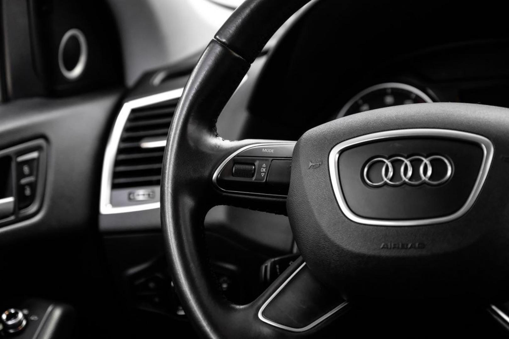 2017 Brilliant Black /Black Audi Q5 2.0T Premium Plus (WA1L2AFP8HA) with an 2.0L 4-Cylinder TFSI engine, Automatic transmission, located at 15300 Midway Rd., Addison, TX, 75001, (972) 702-0011, 32.958321, -96.838074 - Photo#16