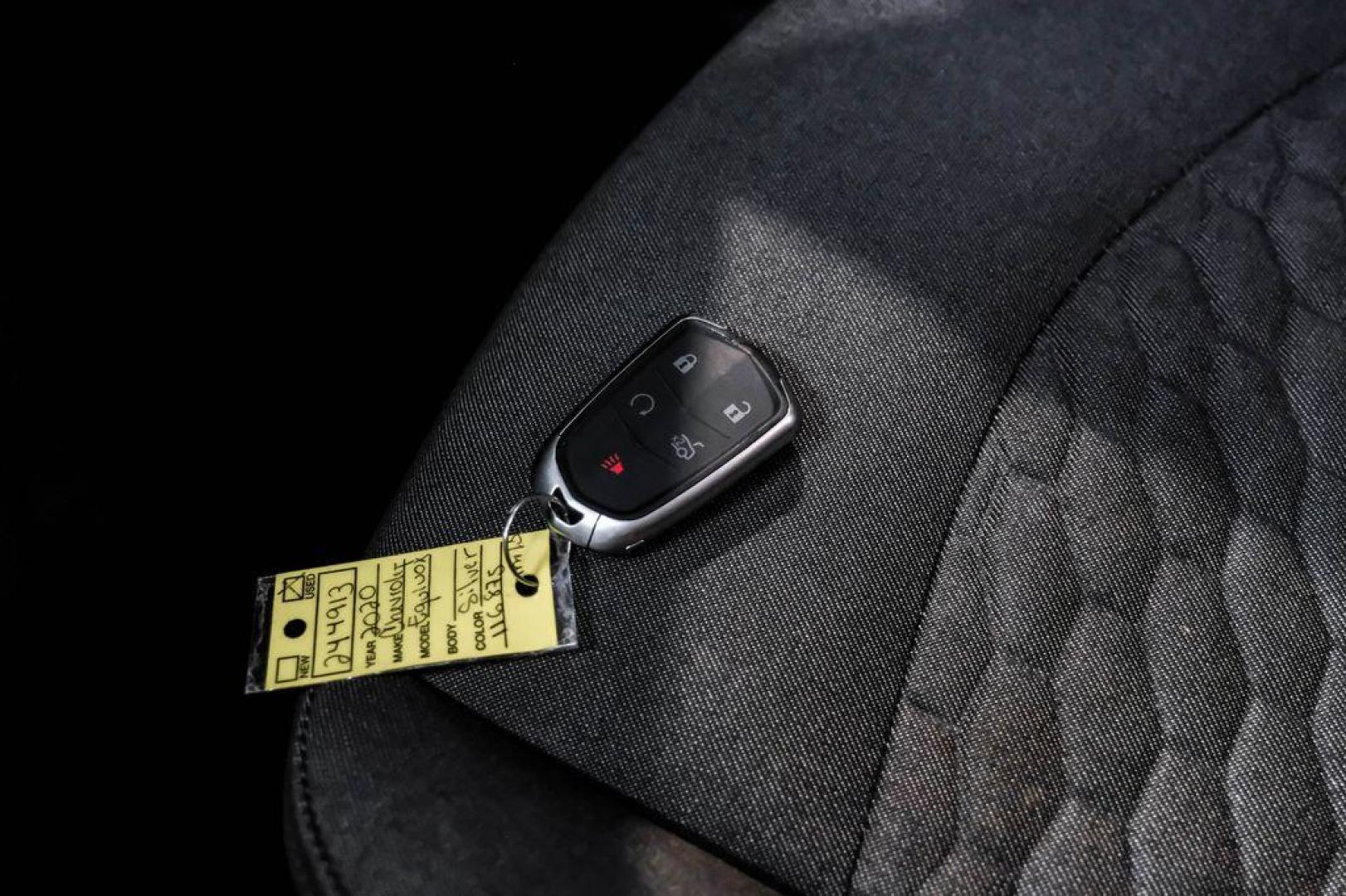 2020 Silver Ice Metallic /Jet Black Chevrolet Equinox LT (2GNAXUEV4L6) with an 1.5L DOHC engine, Automatic transmission, located at 15300 Midway Rd., Addison, TX, 75001, (972) 702-0011, 32.958321, -96.838074 - Photo#59