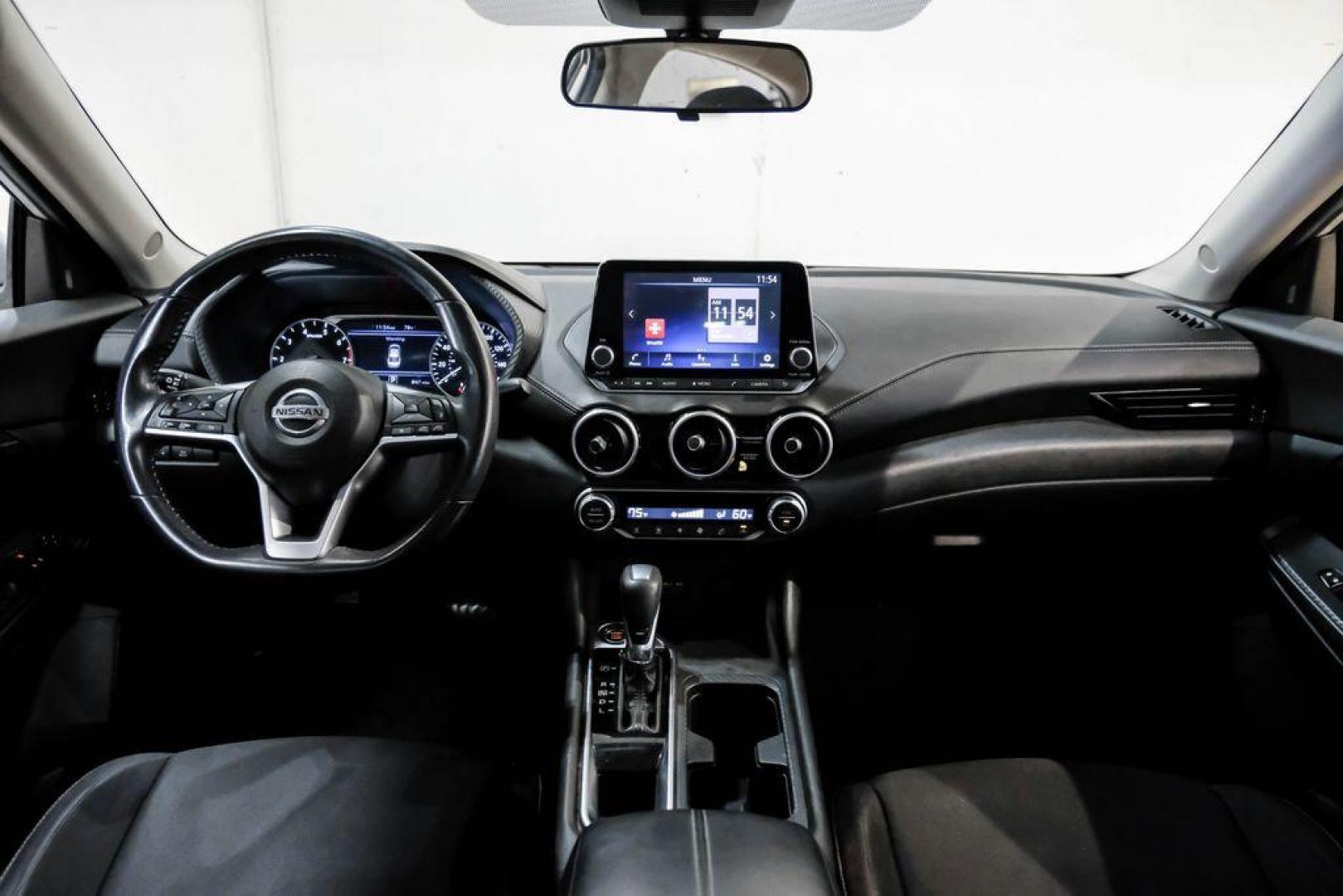 2021 Brilliant Silver Metallic /Charcoal Nissan Sentra SV (3N1AB8CV9MY) with an 2.0L DOHC engine, CVT transmission, located at 15300 Midway Rd., Addison, TX, 75001, (972) 702-0011, 32.958321, -96.838074 - Photo#14