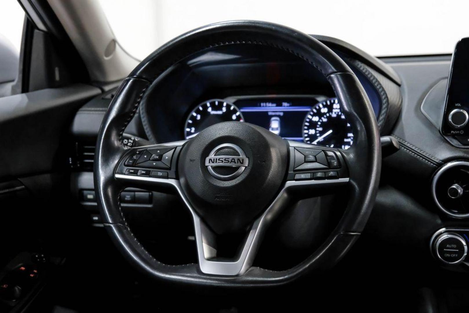 2021 Brilliant Silver Metallic /Charcoal Nissan Sentra SV (3N1AB8CV9MY) with an 2.0L DOHC engine, CVT transmission, located at 15300 Midway Rd., Addison, TX, 75001, (972) 702-0011, 32.958321, -96.838074 - Photo#16