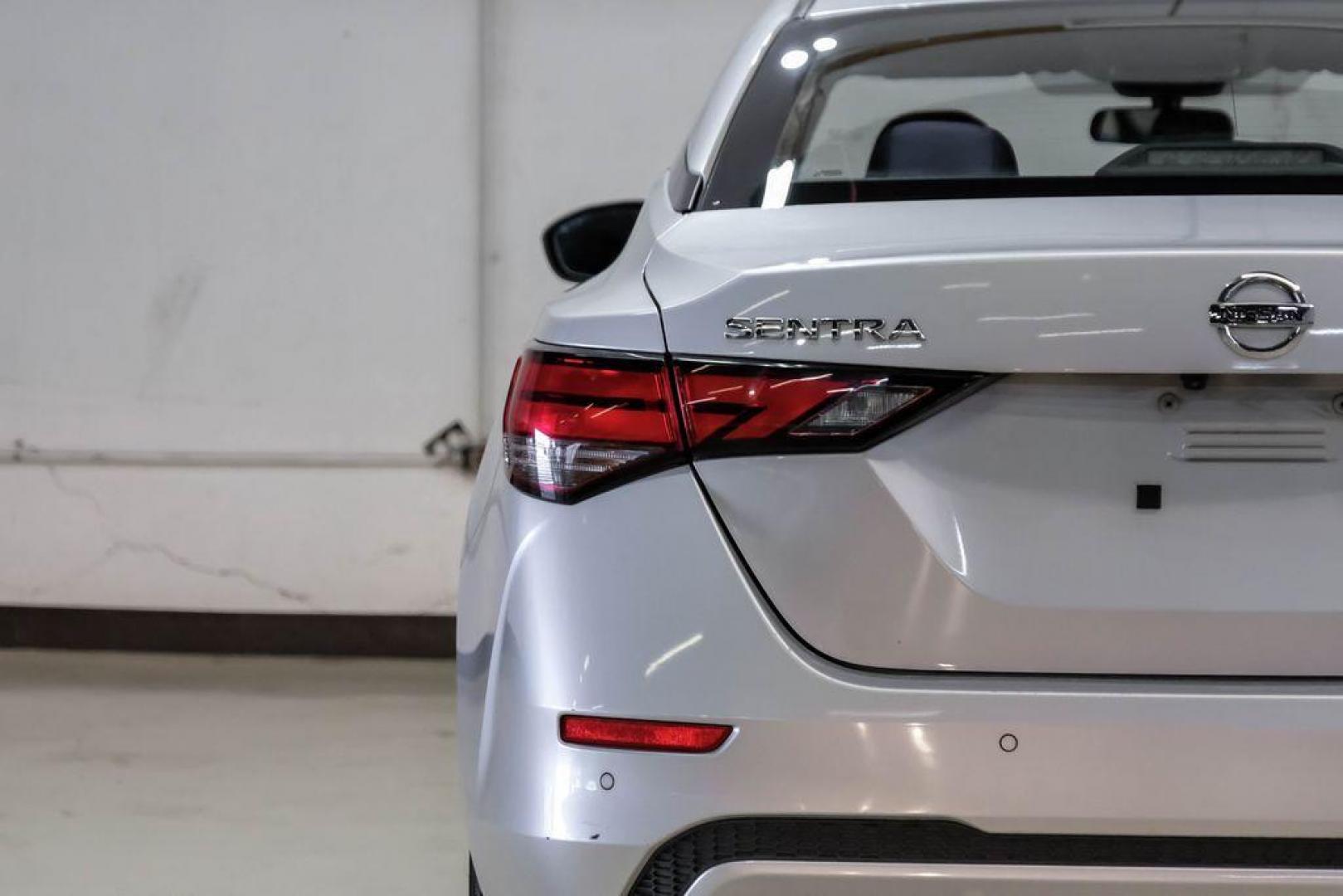 2021 Brilliant Silver Metallic /Charcoal Nissan Sentra SV (3N1AB8CV9MY) with an 2.0L DOHC engine, CVT transmission, located at 15300 Midway Rd., Addison, TX, 75001, (972) 702-0011, 32.958321, -96.838074 - Photo#48