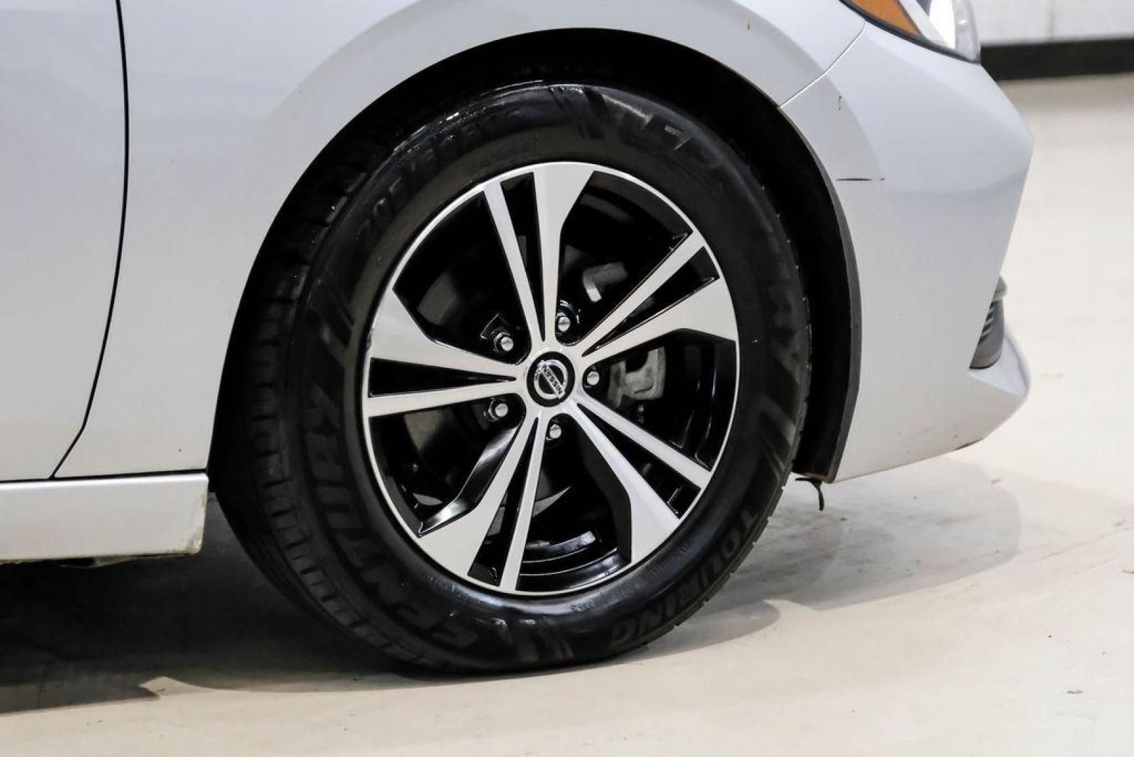 2021 Brilliant Silver Metallic /Charcoal Nissan Sentra SV (3N1AB8CV9MY) with an 2.0L DOHC engine, CVT transmission, located at 15300 Midway Rd., Addison, TX, 75001, (972) 702-0011, 32.958321, -96.838074 - Photo#55