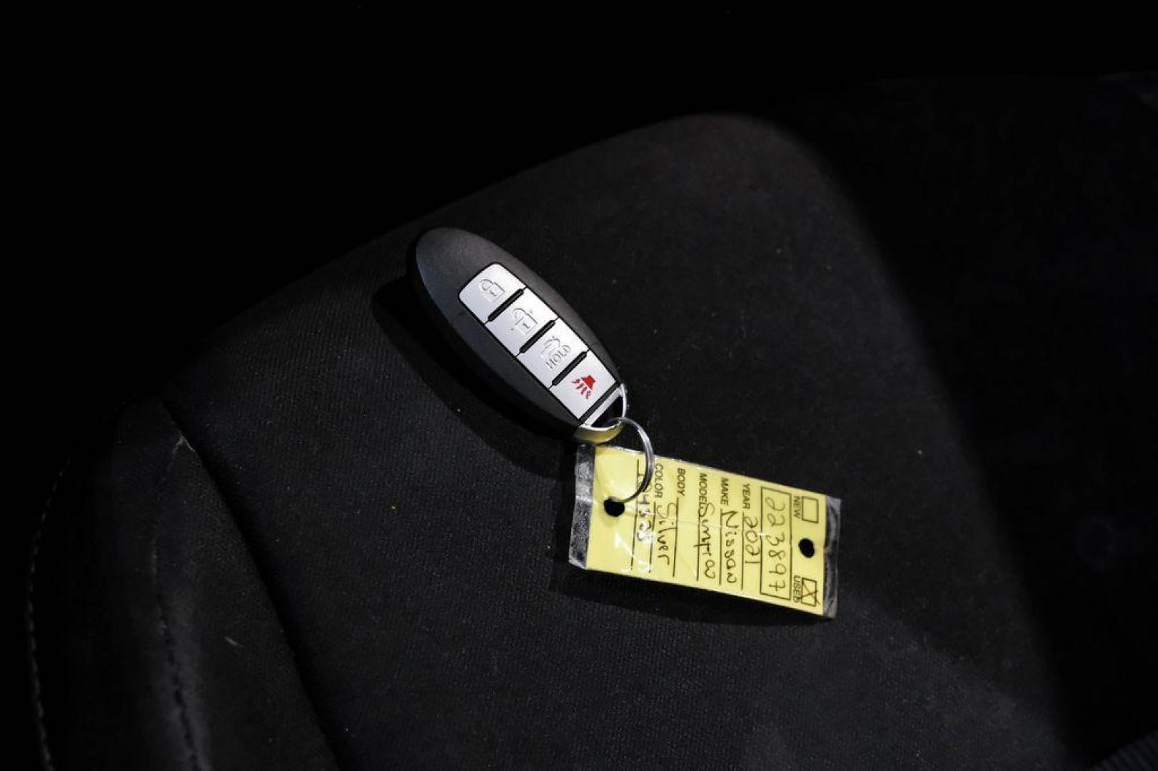 2021 Brilliant Silver Metallic /Charcoal Nissan Sentra SV (3N1AB8CV9MY) with an 2.0L DOHC engine, CVT transmission, located at 15300 Midway Rd., Addison, TX, 75001, (972) 702-0011, 32.958321, -96.838074 - Photo#58