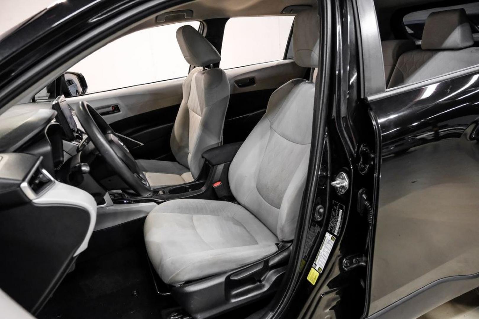 2023 Jet Black /Gray Toyota Corolla Cross L (7MUAAAAG1PV) with an 2.0L I4 PDI DOHC 16V LEV3-SULEV30 169hp engine, CVT transmission, located at 15300 Midway Rd., Addison, TX, 75001, (972) 702-0011, 32.958321, -96.838074 - Photo#25