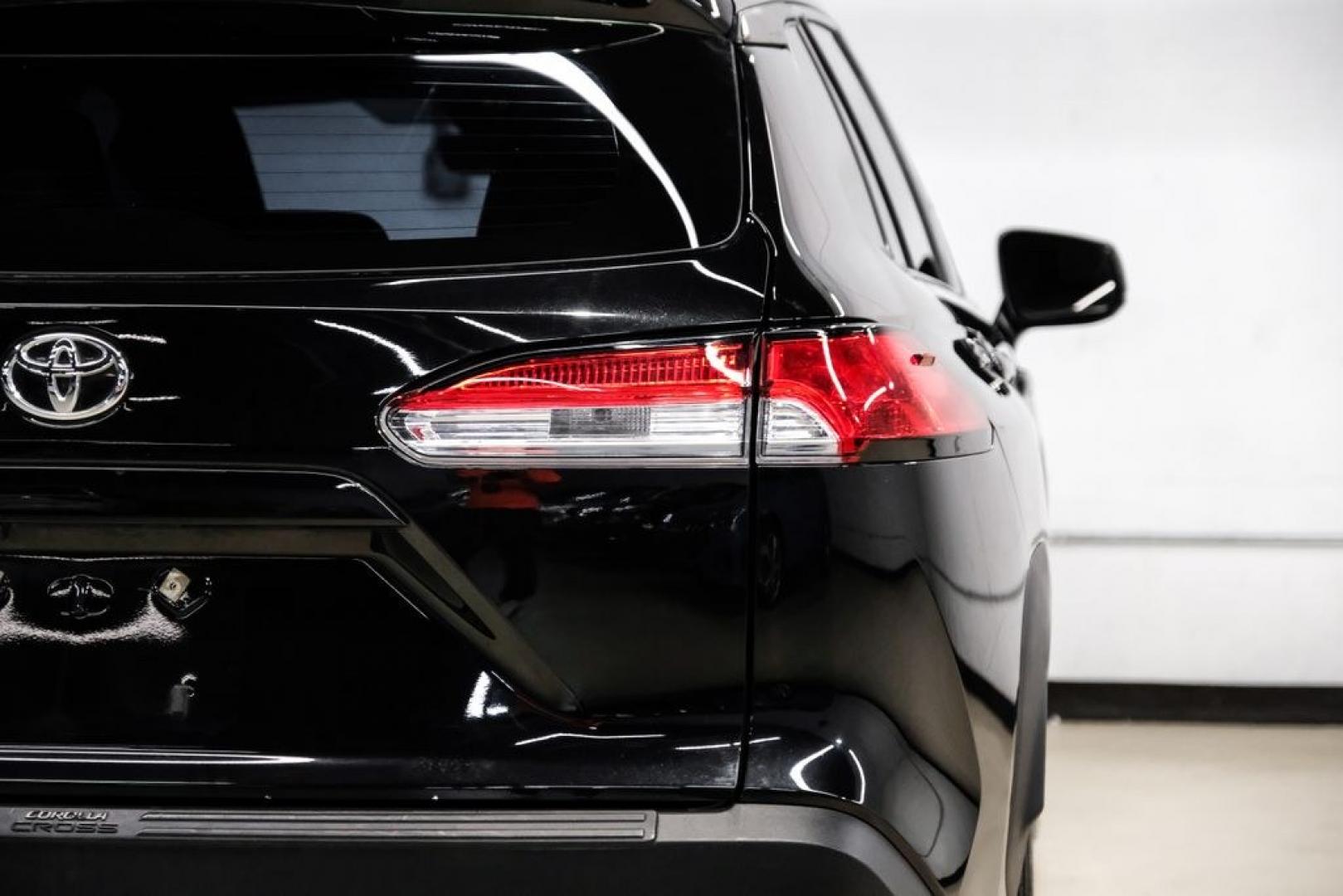 2023 Jet Black /Gray Toyota Corolla Cross L (7MUAAAAG1PV) with an 2.0L I4 PDI DOHC 16V LEV3-SULEV30 169hp engine, CVT transmission, located at 15300 Midway Rd., Addison, TX, 75001, (972) 702-0011, 32.958321, -96.838074 - Photo#40