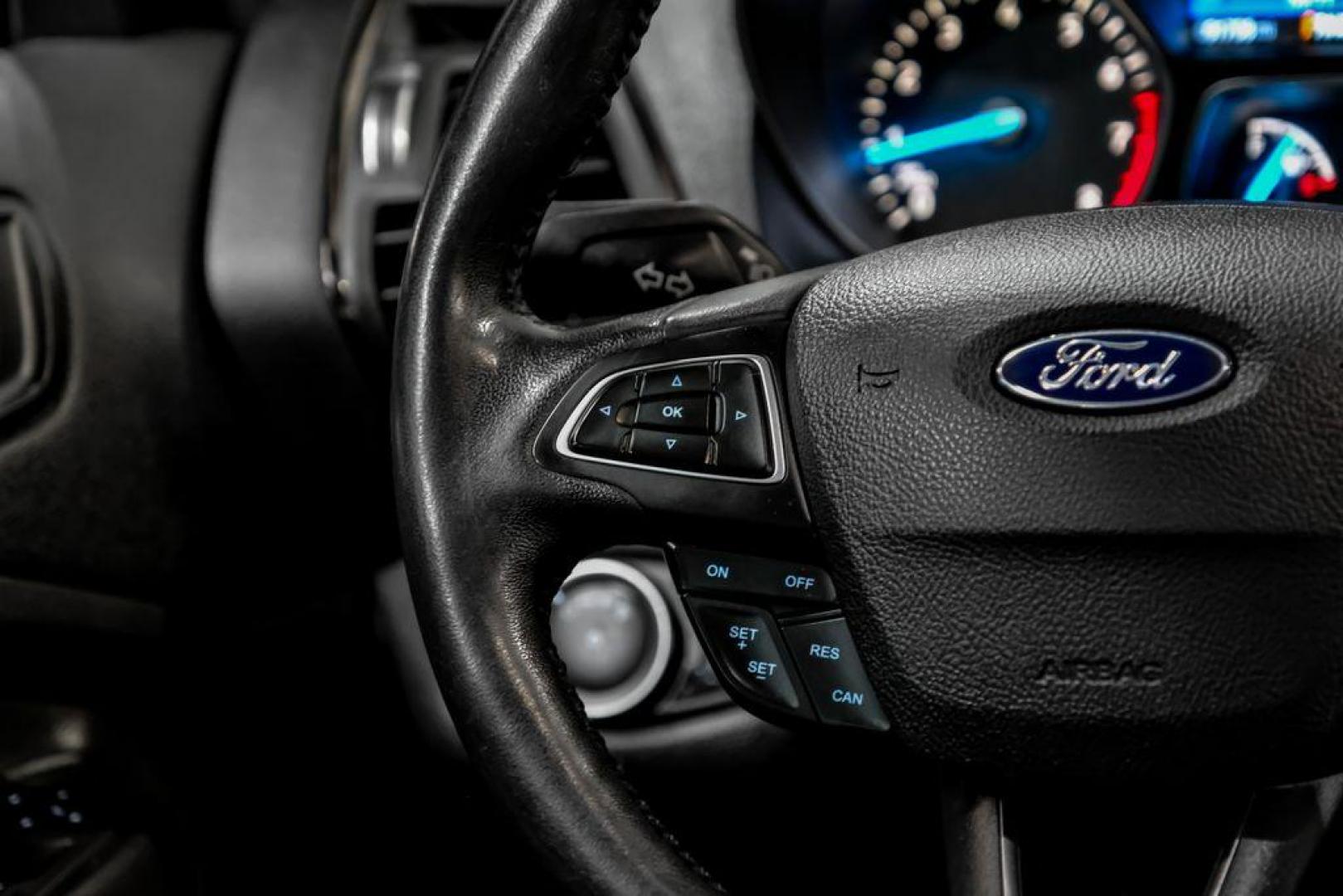 2018 Magnetic Metallic /Charcoal Black Ford Escape SEL (1FMCU9H92JU) with an EcoBoost 2.0L I4 GTDi DOHC Turbocharged VCT engine, Automatic transmission, located at 15300 Midway Rd., Addison, TX, 75001, (972) 702-0011, 32.958321, -96.838074 - Photo#17