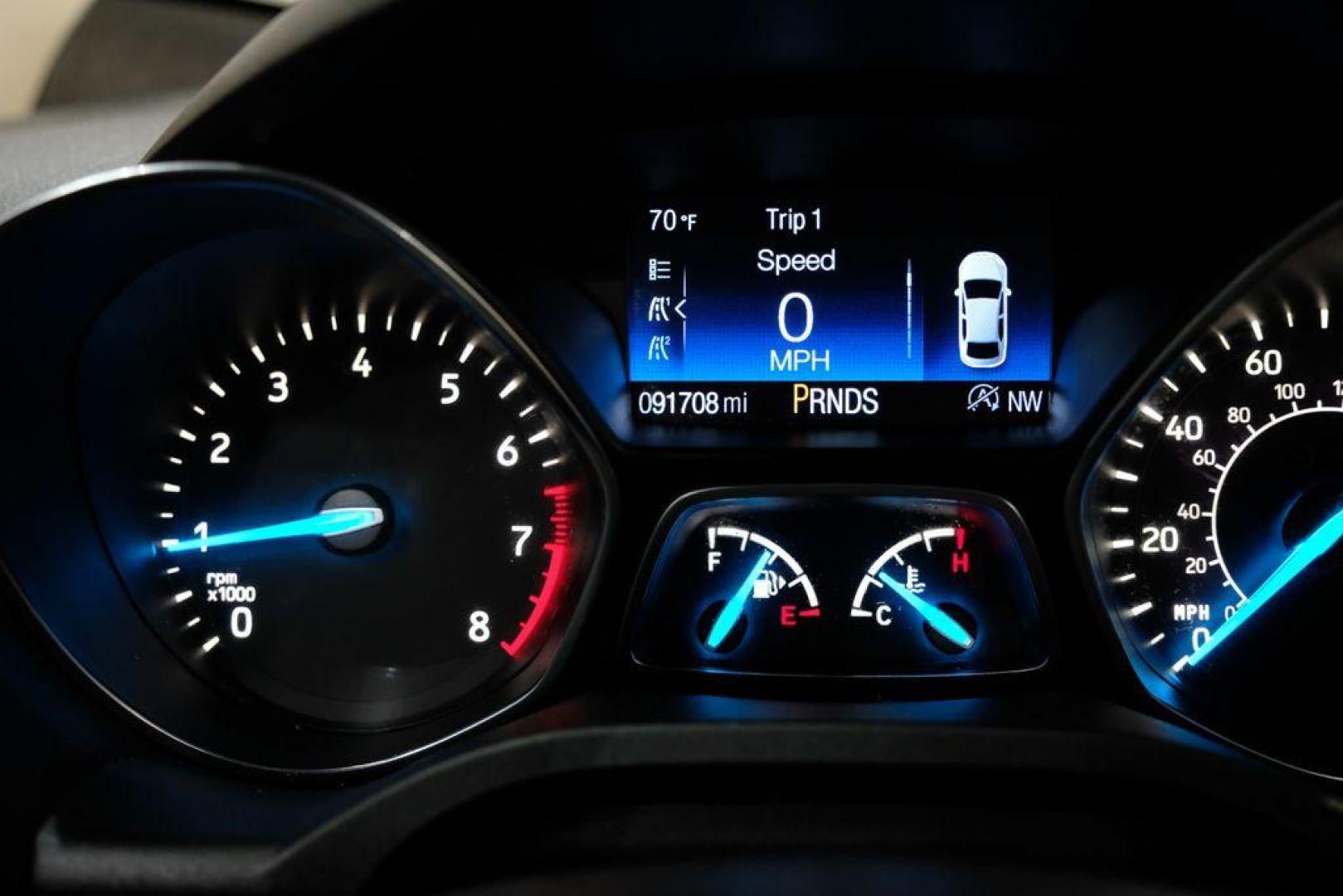 2018 Magnetic Metallic /Charcoal Black Ford Escape SEL (1FMCU9H92JU) with an EcoBoost 2.0L I4 GTDi DOHC Turbocharged VCT engine, Automatic transmission, located at 15300 Midway Rd., Addison, TX, 75001, (972) 702-0011, 32.958321, -96.838074 - Photo#20