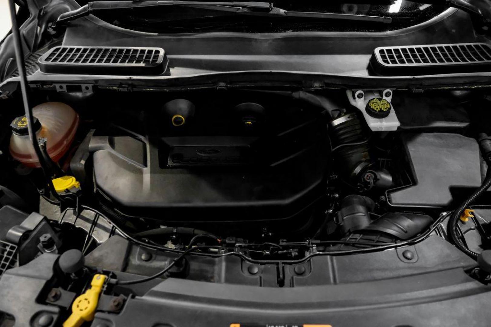 2018 Magnetic Metallic /Charcoal Black Ford Escape SEL (1FMCU9H92JU) with an EcoBoost 2.0L I4 GTDi DOHC Turbocharged VCT engine, Automatic transmission, located at 15300 Midway Rd., Addison, TX, 75001, (972) 702-0011, 32.958321, -96.838074 - Photo#47